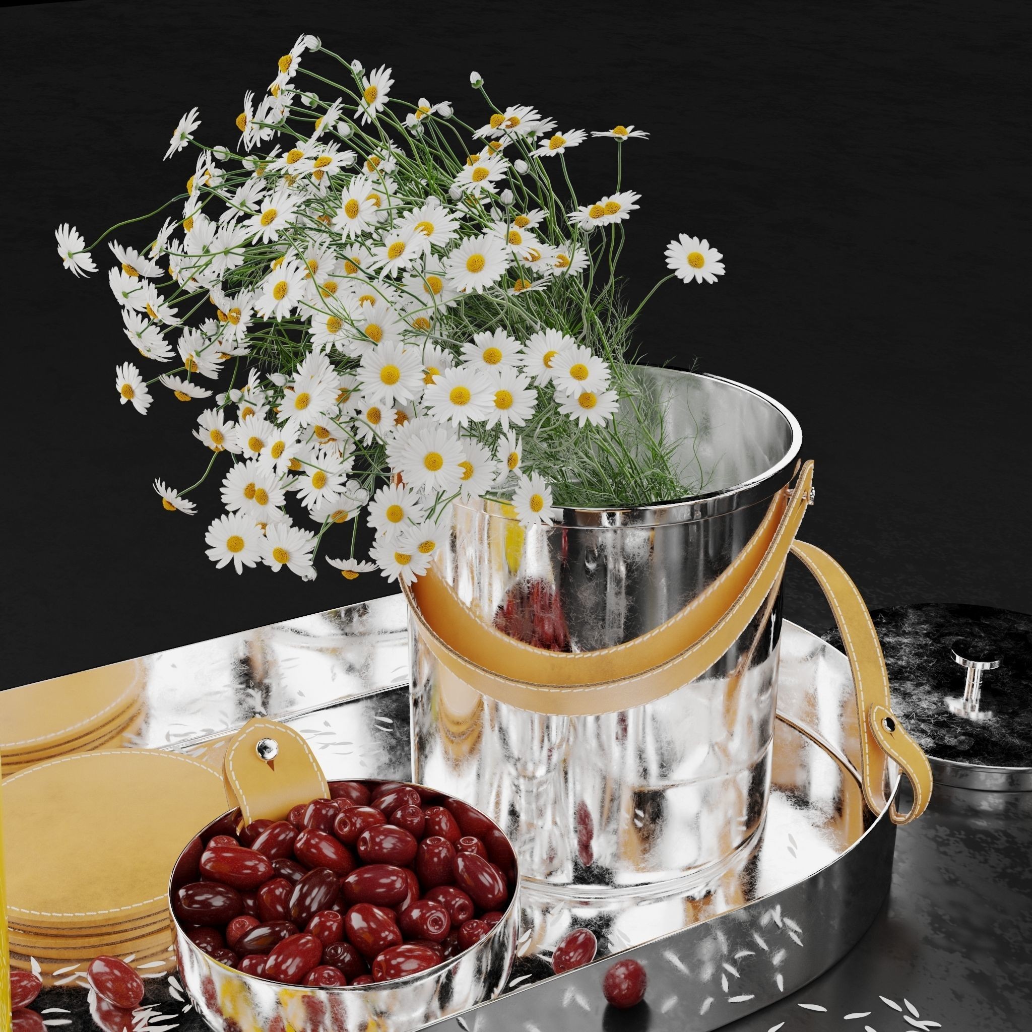 Bar Decor Collection - Game-Ready 3D Model - View 9