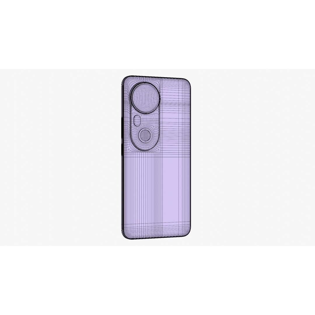 Vivo S20 Pro Gold 3D Model – High Poly Game-Ready Asset, FBX, OBJ