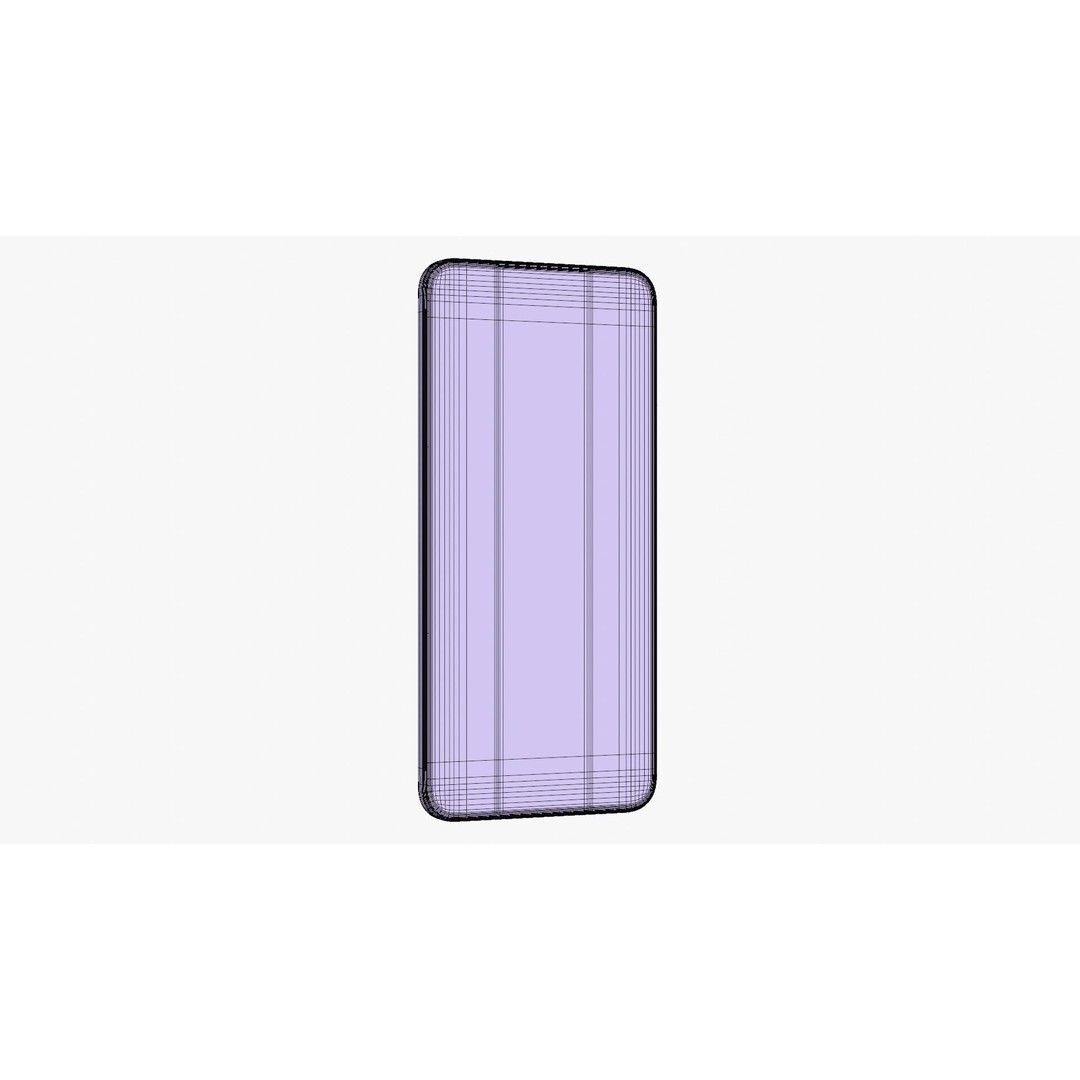 Vivo S20 Pro Gold 3D Model – High Poly Game-Ready Asset, FBX, OBJ - View 20