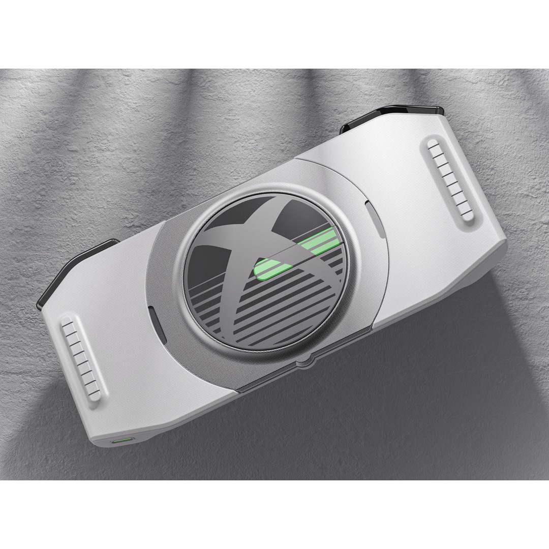 Xbox Gamepad 3D Model – Low Poly Game Asset, FBX, PBR Textures - View 4