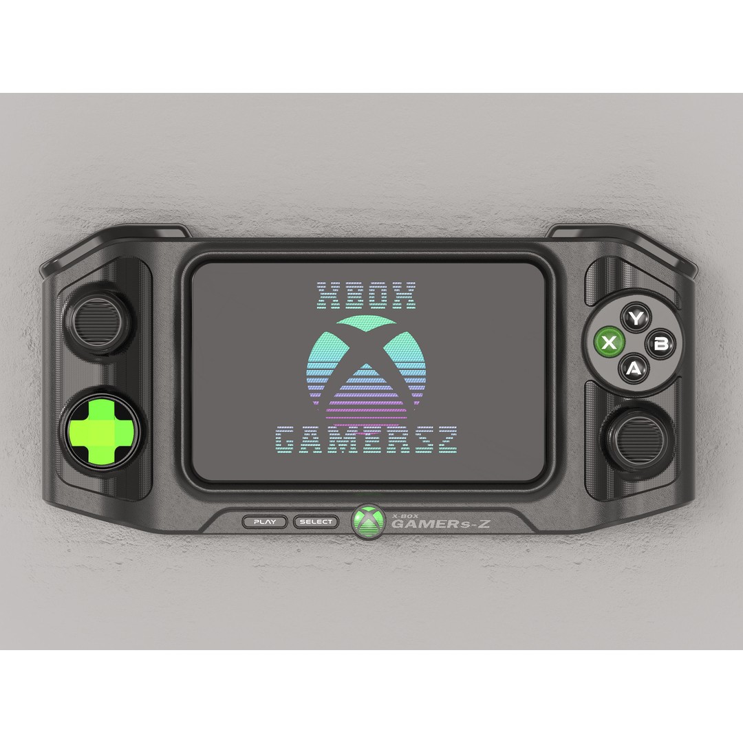 Xbox Gamepad 3D Model – Low Poly Game Asset, FBX, PBR Textures - View 5