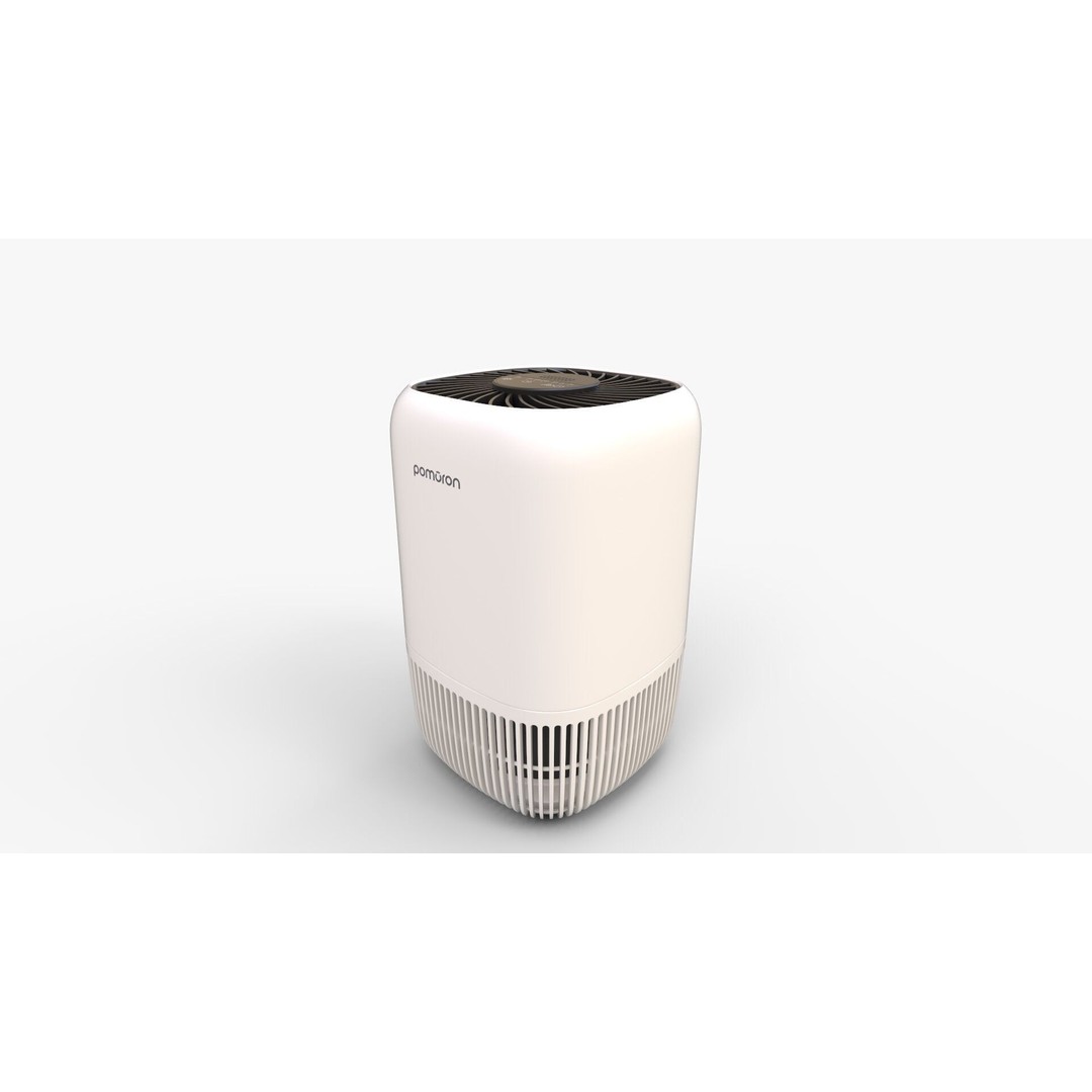 POMORON Air Purifier 3D Model – High-Detail PBR Asset, FBX, Blender - View 7
