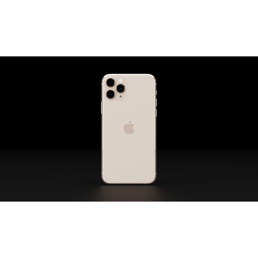 Apple iPhone 11 3D Model – Low Poly Game Asset, FBX, PBR Textures - View 22