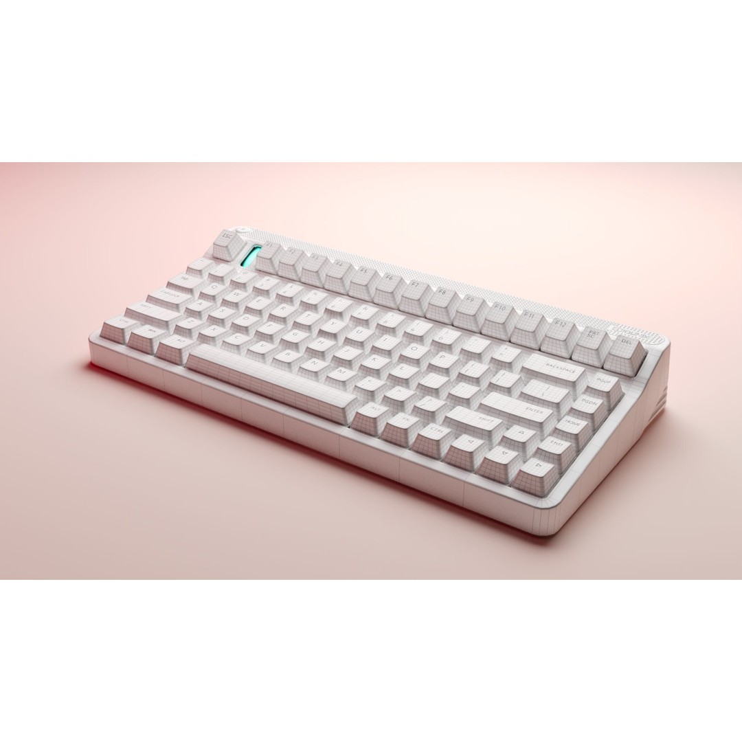 Mechanical Keyboard IQUNIX A80 3D Model – High Poly Game Asset, FBX, OBJ - View 13