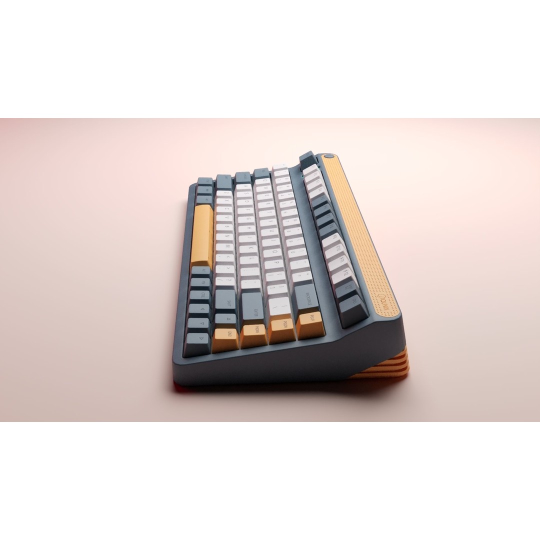 Mechanical Keyboard IQUNIX A80 3D Model – High Poly Game Asset, FBX, OBJ - View 3