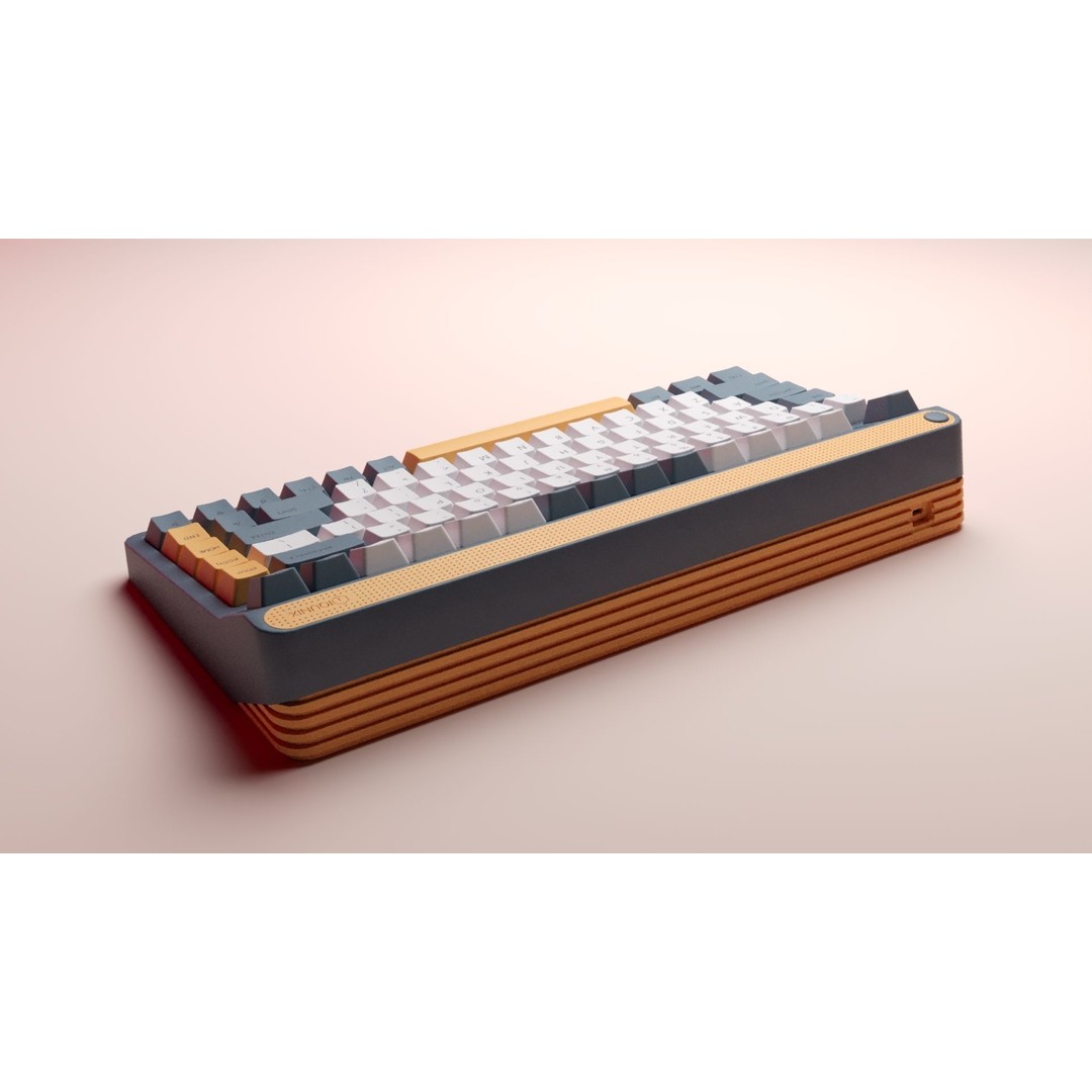Mechanical Keyboard IQUNIX A80 3D Model – High Poly Game Asset, FBX, OBJ - View 4