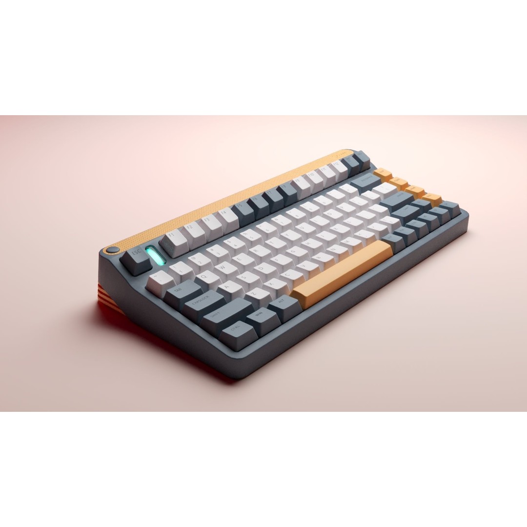 Mechanical Keyboard IQUNIX A80 3D Model – High Poly Game Asset, FBX, OBJ - View 6