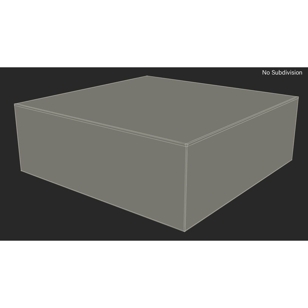 Box AirPods 3D Model – High Quality Cardboard Packaging, FBX - View 16