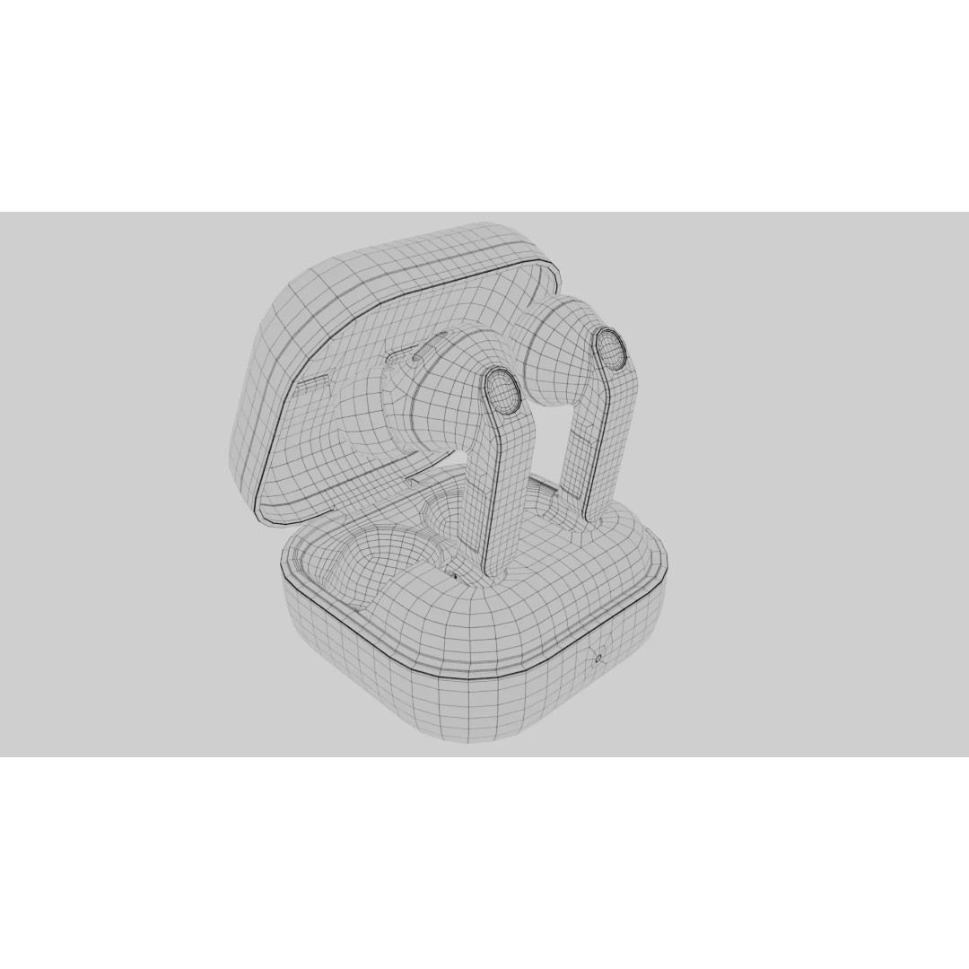Samsung Galaxy Buds 4 Pro 3D Model – High Poly PBR Asset, FBX, Blender - View 15