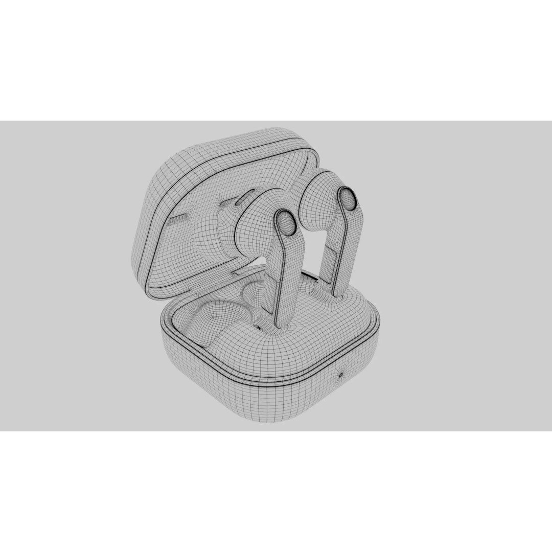 Samsung Galaxy Buds 4 Pro 3D Model – High Poly PBR Asset, FBX, Blender - View 16