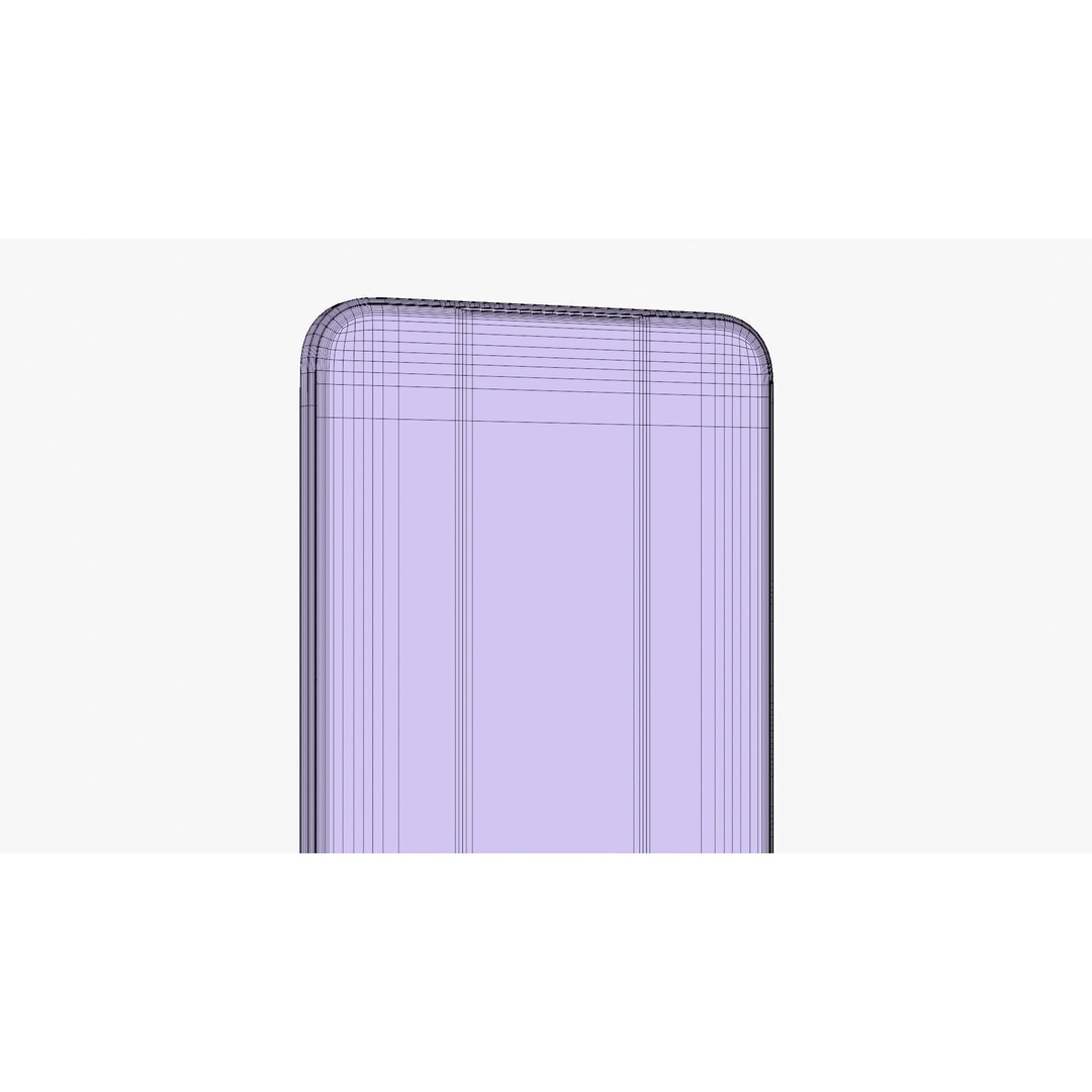 Vivo S20 Pro Black 3D Model – High Poly PBR Smartphone, FBX, OBJ - View 15