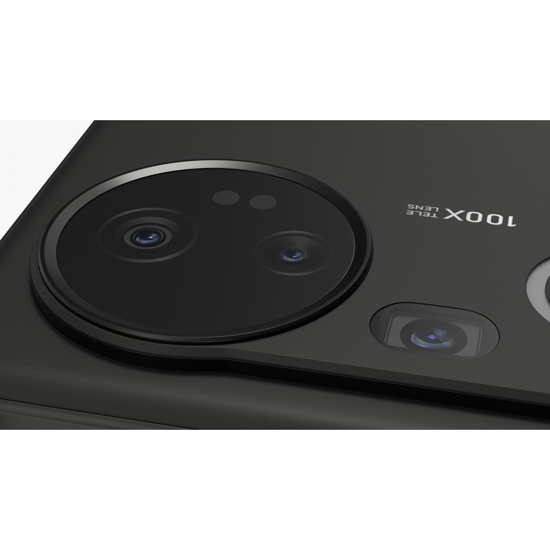 Vivo S20 Pro Black 3D Model – High Poly PBR Smartphone, FBX, OBJ - View 7