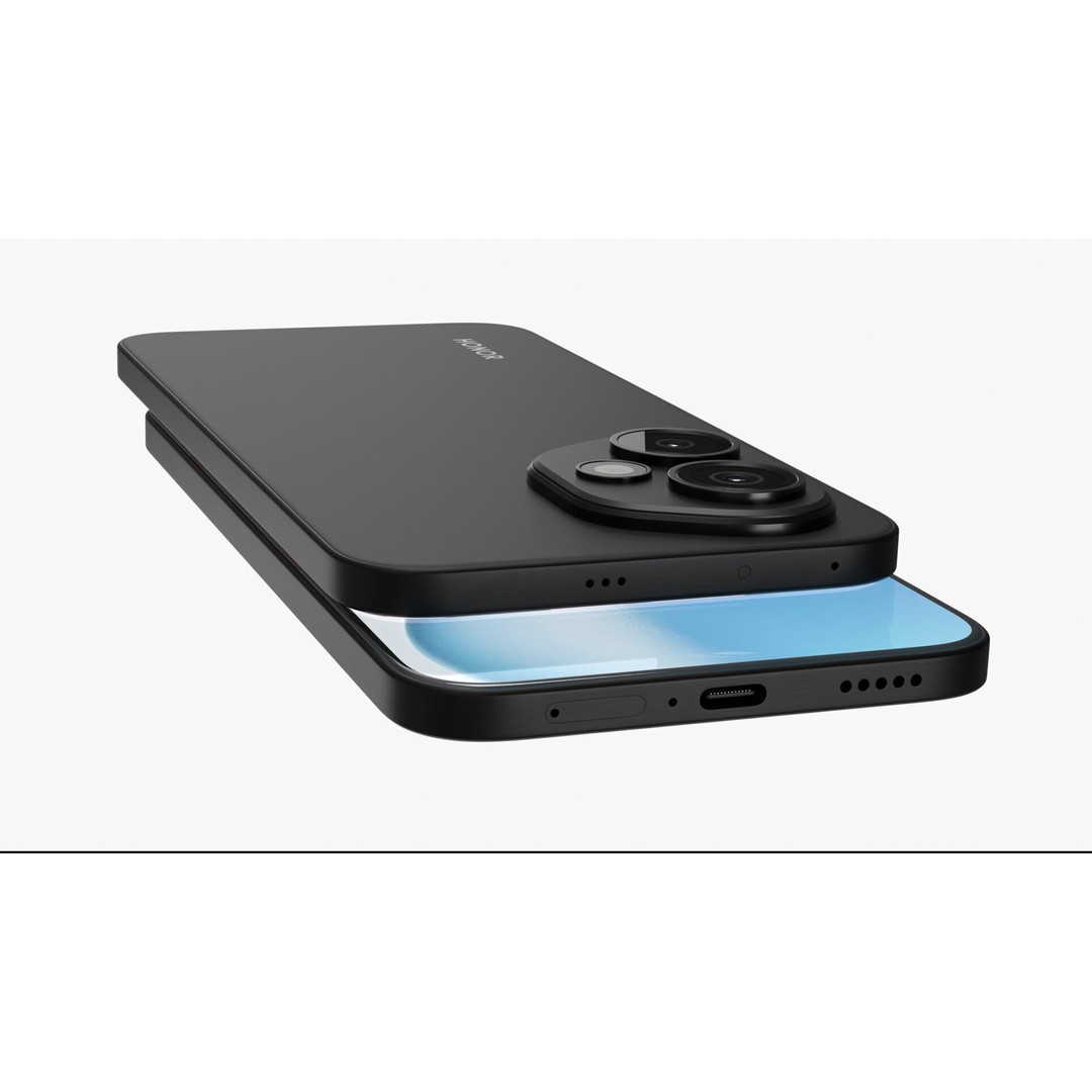 HONOR 400 3D Model – High-Quality Midnight Black Smartphone, PBR - View 10