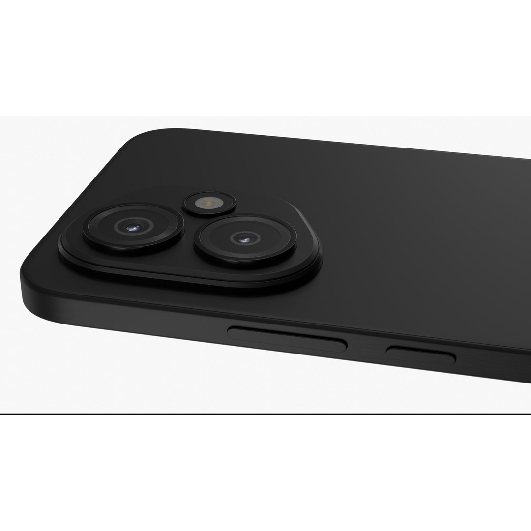 HONOR 400 3D Model – High-Quality Midnight Black Smartphone, PBR - View 7