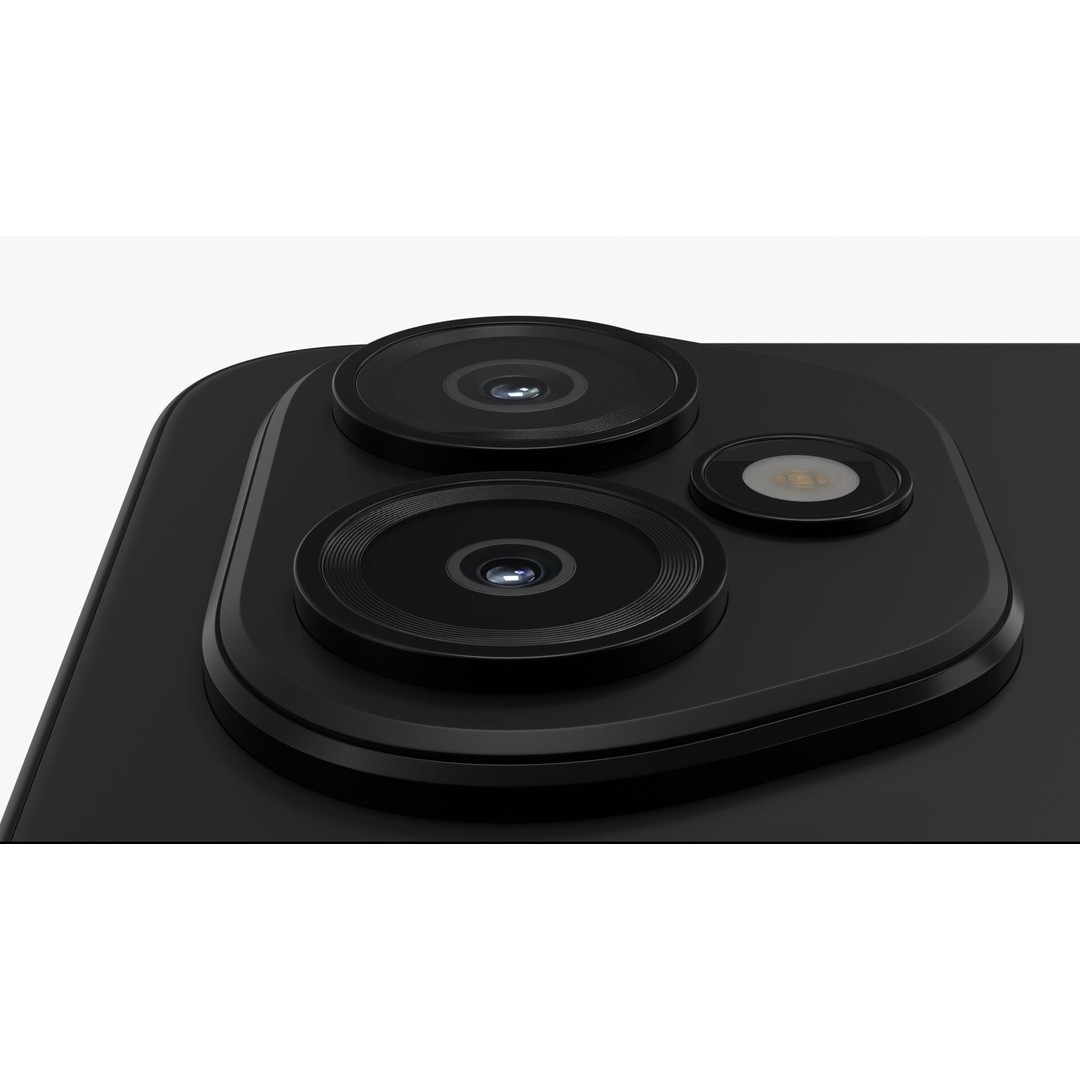 HONOR 400 3D Model – High-Quality Midnight Black Smartphone, PBR - View 8
