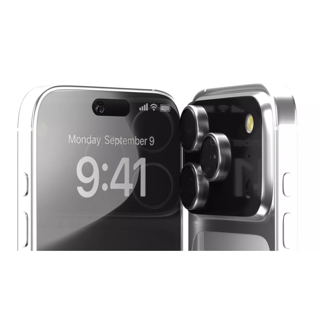 Apple iPhone 17 Pro 3D Model – Realistic PBR Game Asset, FBX, OBJ - View 10