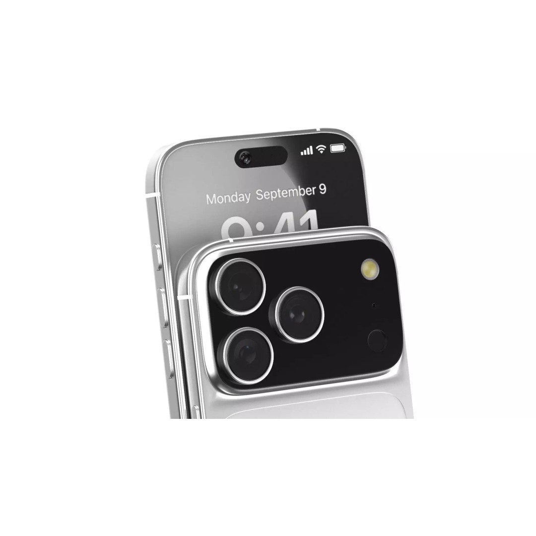 Apple iPhone 17 Pro 3D Model – Realistic PBR Game Asset, FBX, OBJ - View 11