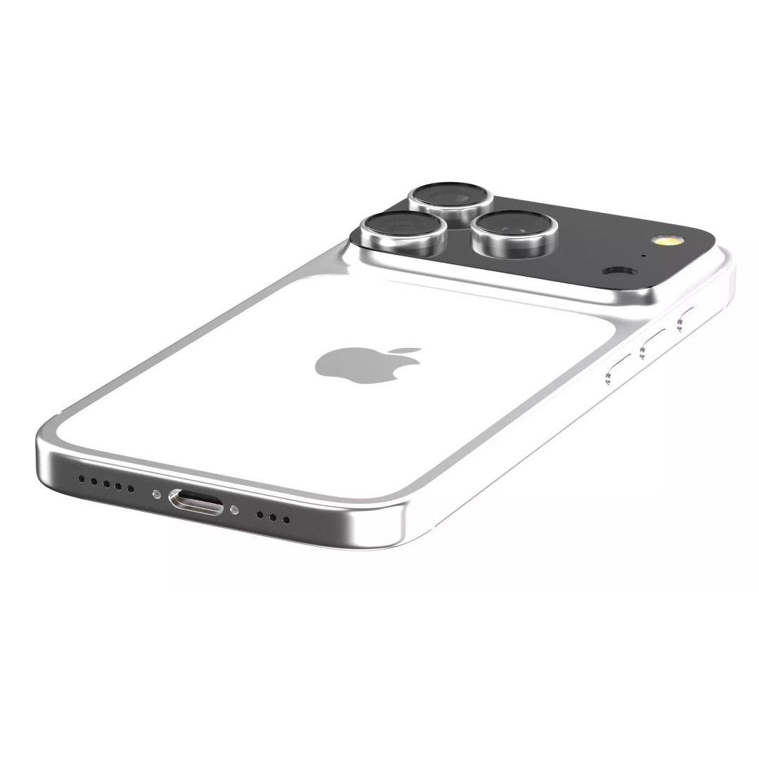 Apple iPhone 17 Pro 3D Model – Realistic PBR Game Asset, FBX, OBJ - View 12
