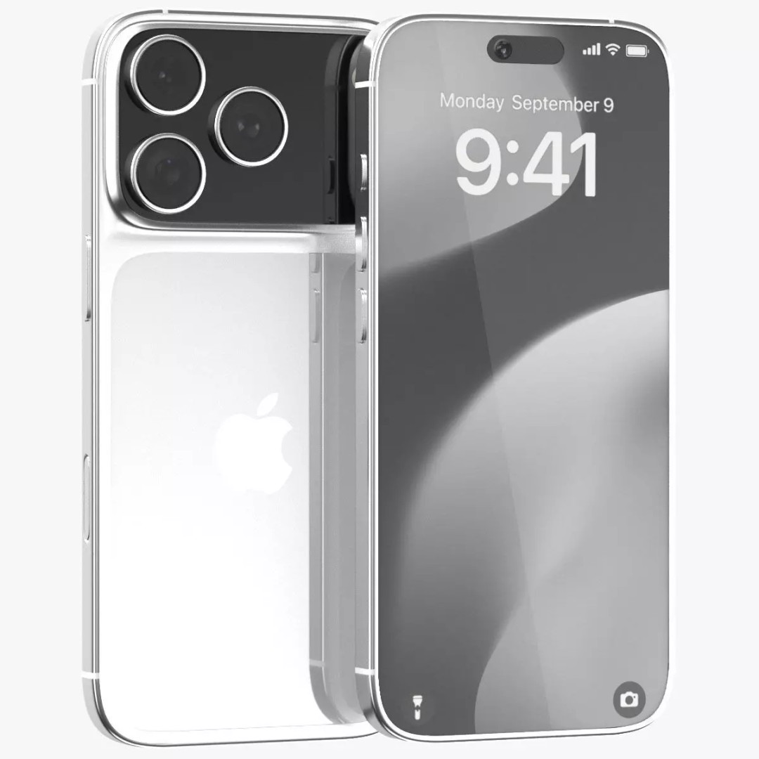Apple iPhone 17 Pro 3D Model – Realistic PBR Game Asset, FBX, OBJ - View 2