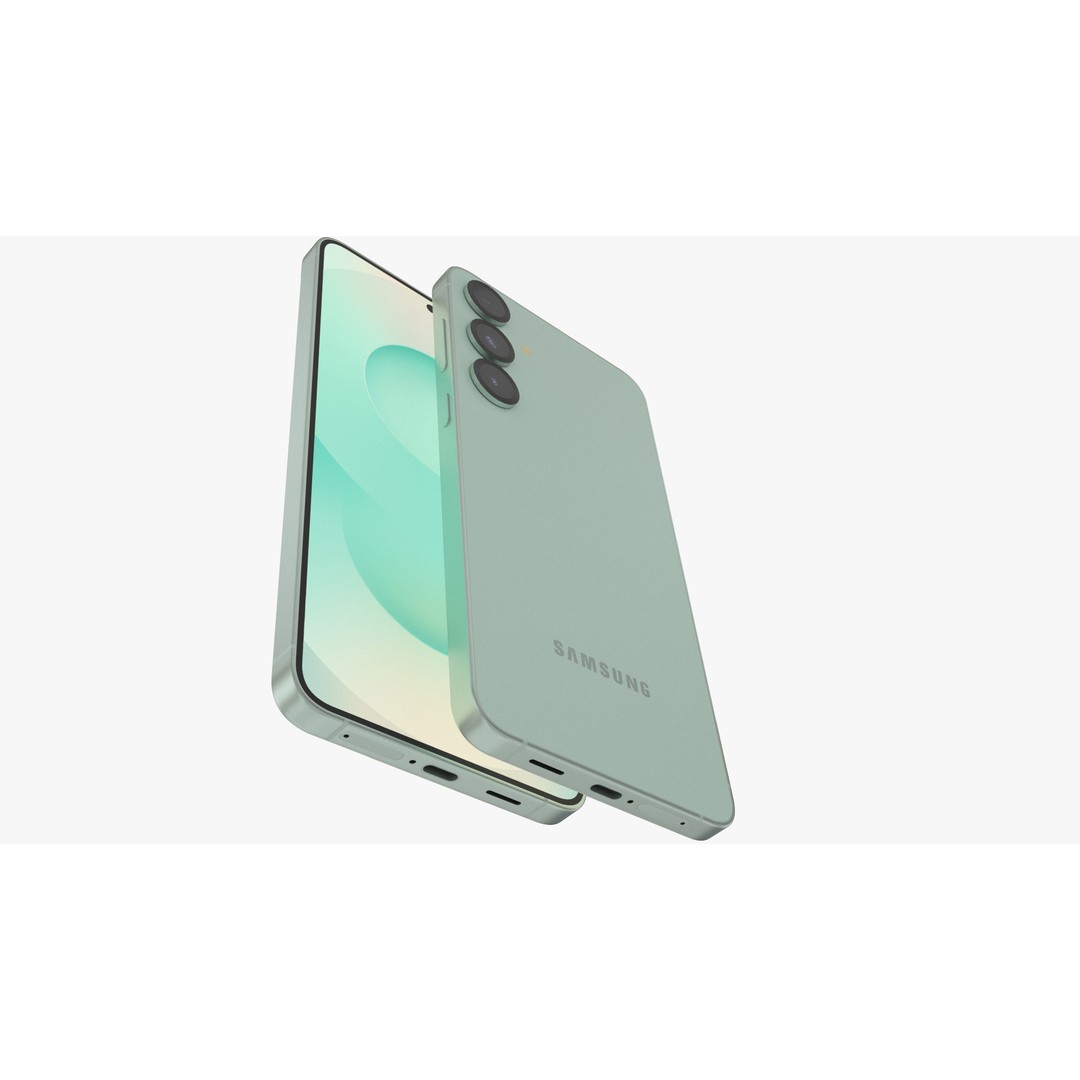 Samsung Galaxy S25 Plus 3D Model – Low Poly PBR Asset, FBX, Blender - View 9