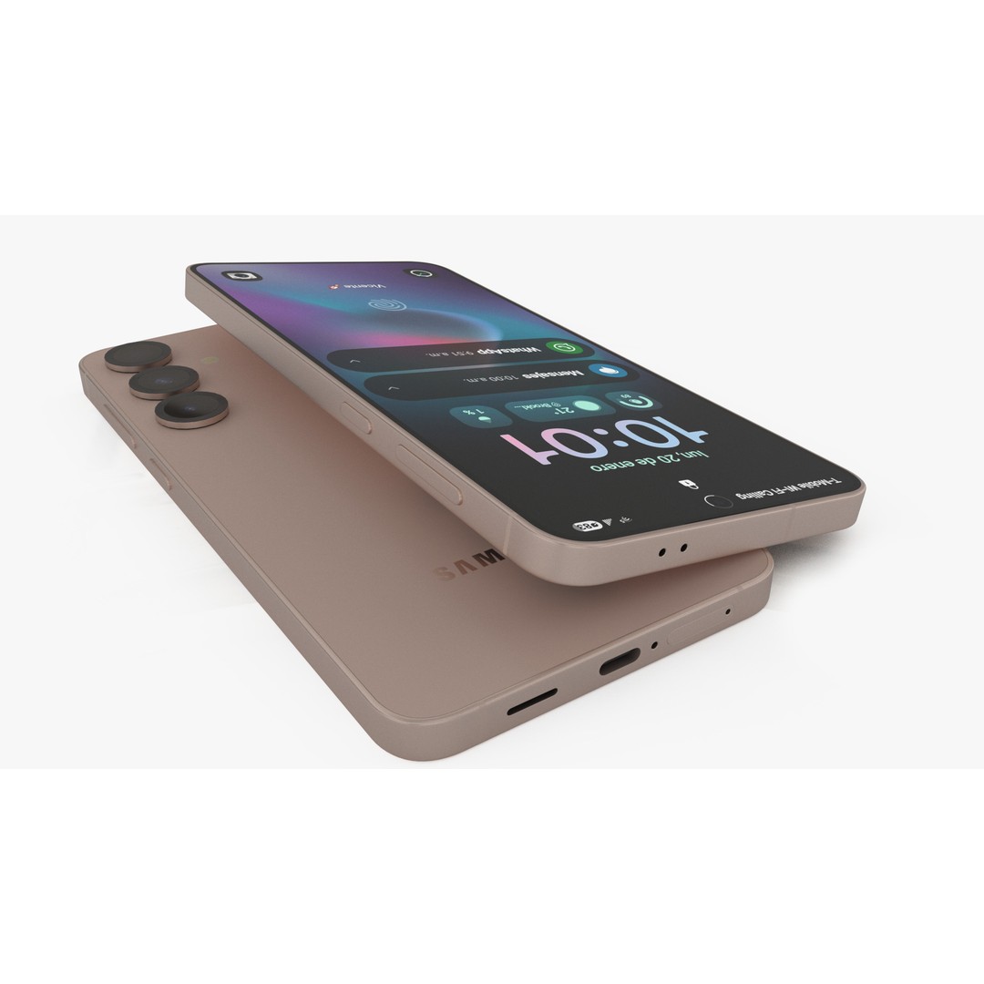 Samsung Galaxy S25 Plus 3D Model – Low Poly PBR Render, FBX, OBJ - View 7