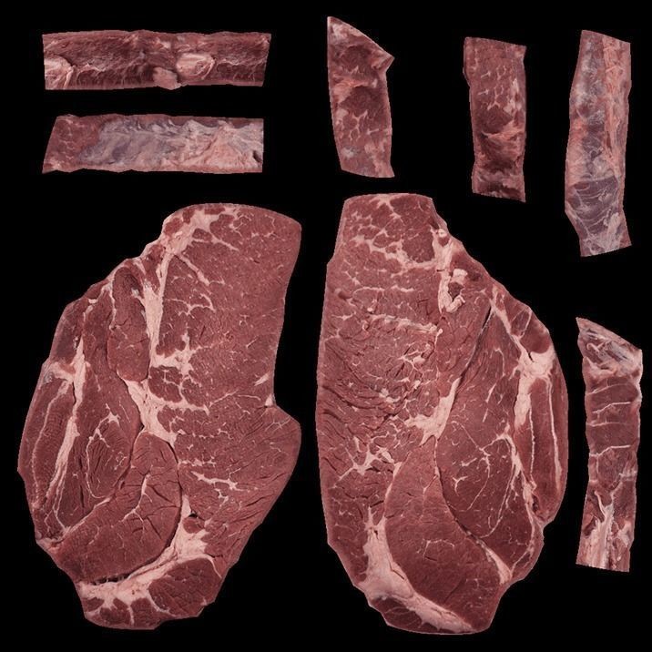 Steak Chuck - High-Quality Photorealistic 3D Model - View 11
