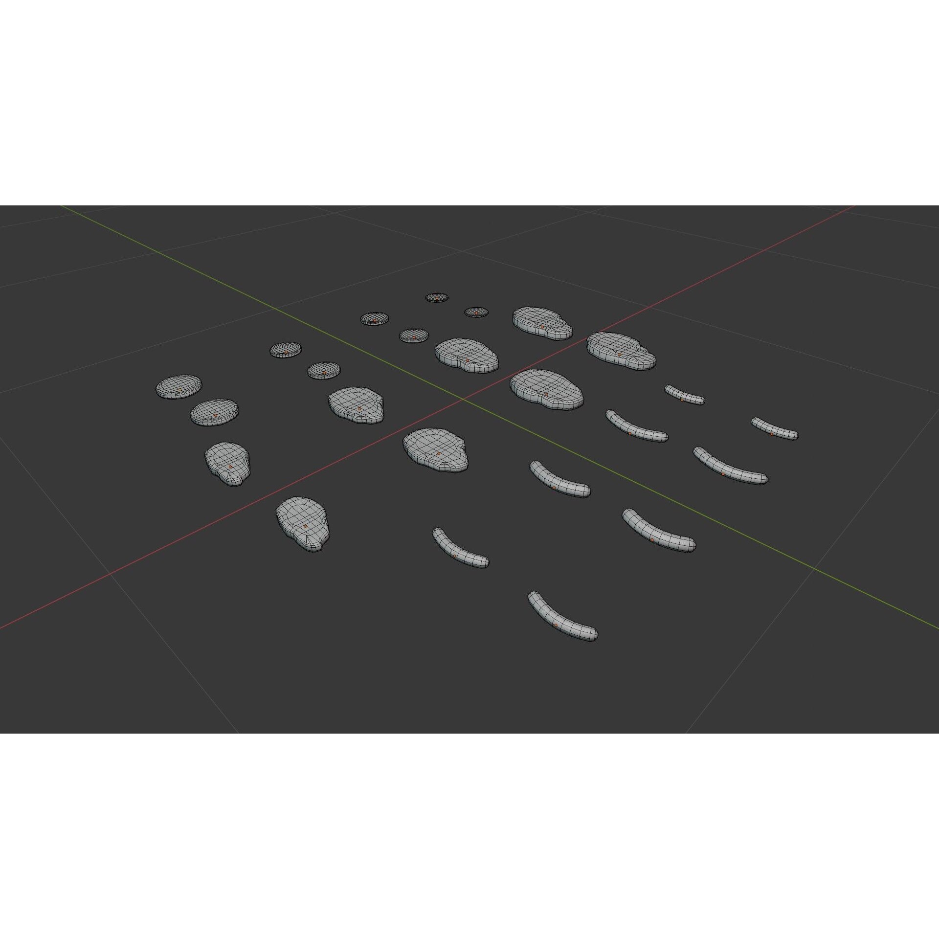 Grill Food - Low-Poly Game-Ready 3D Model - View 9