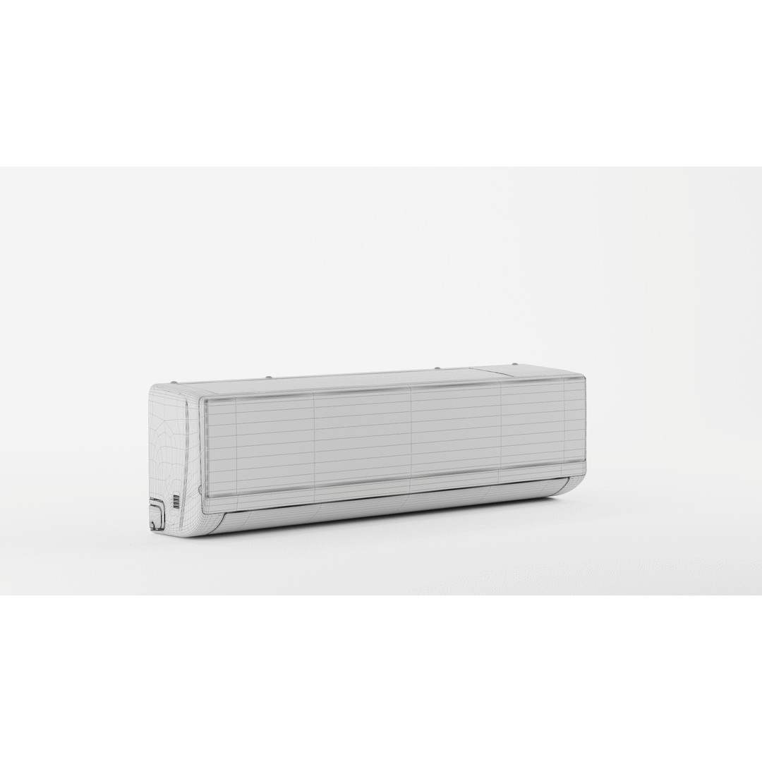 DELLA Mini Split Air Conditioner 3D Model – High-Quality PBR Asset for Interior Renders - View 13