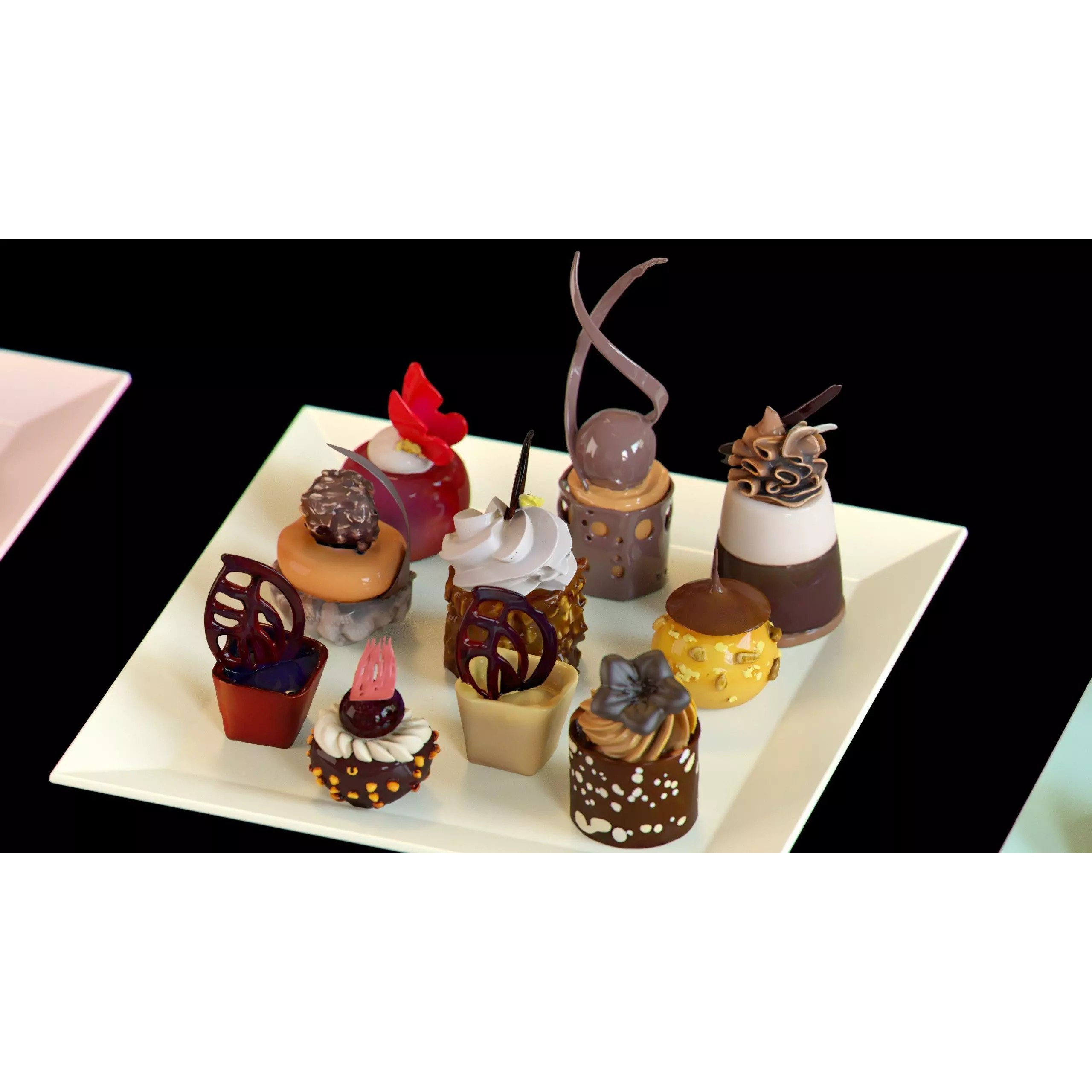 Sweet Dessert Pack - Low-Poly Game-Ready 3D Model - View 22
