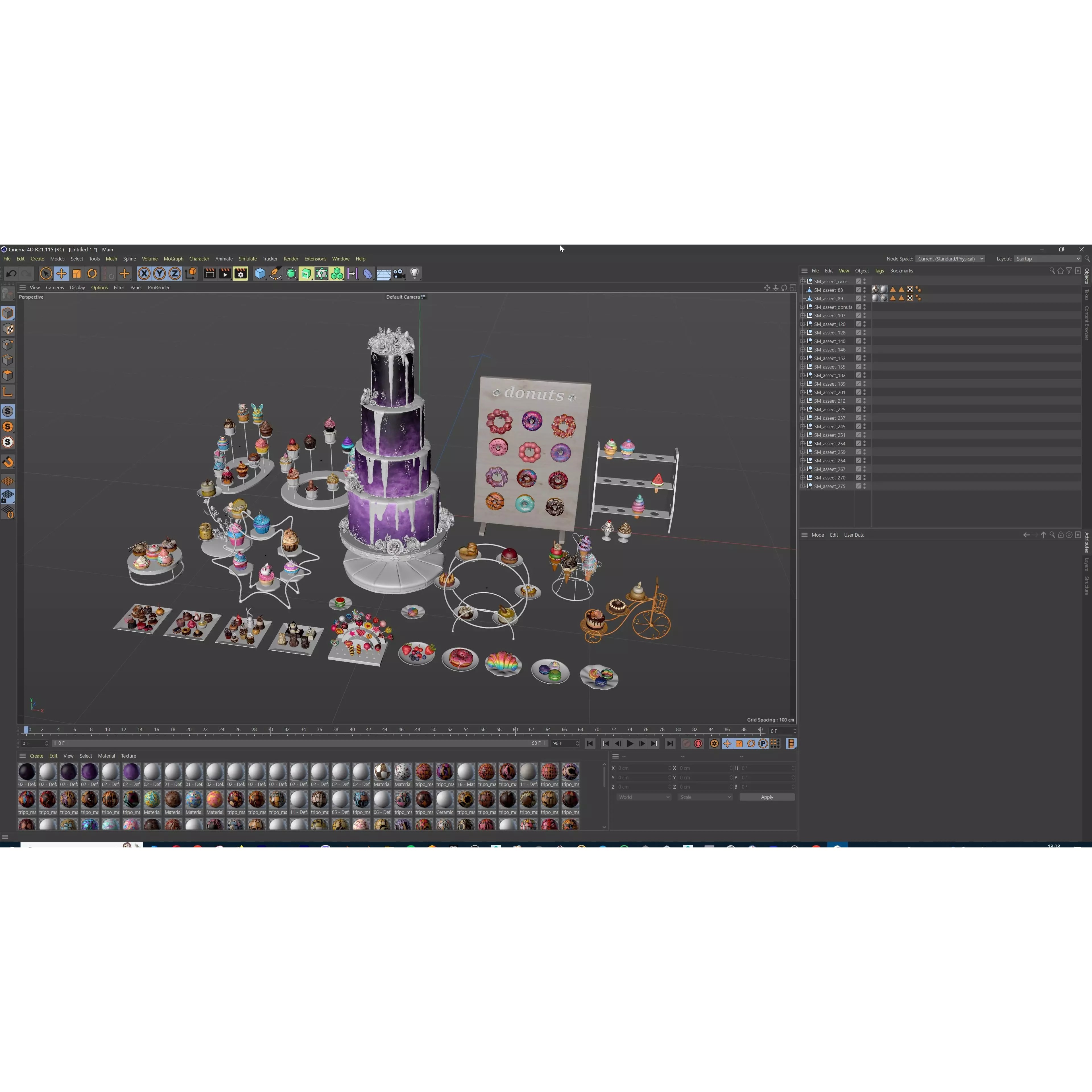 Sweet Dessert Pack - Low-Poly Game-Ready 3D Model - View 52