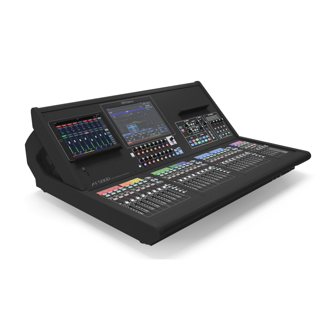 Roland M-5000 Mixing Console 3D Model – High Poly PBR Asset, FBX - View 10