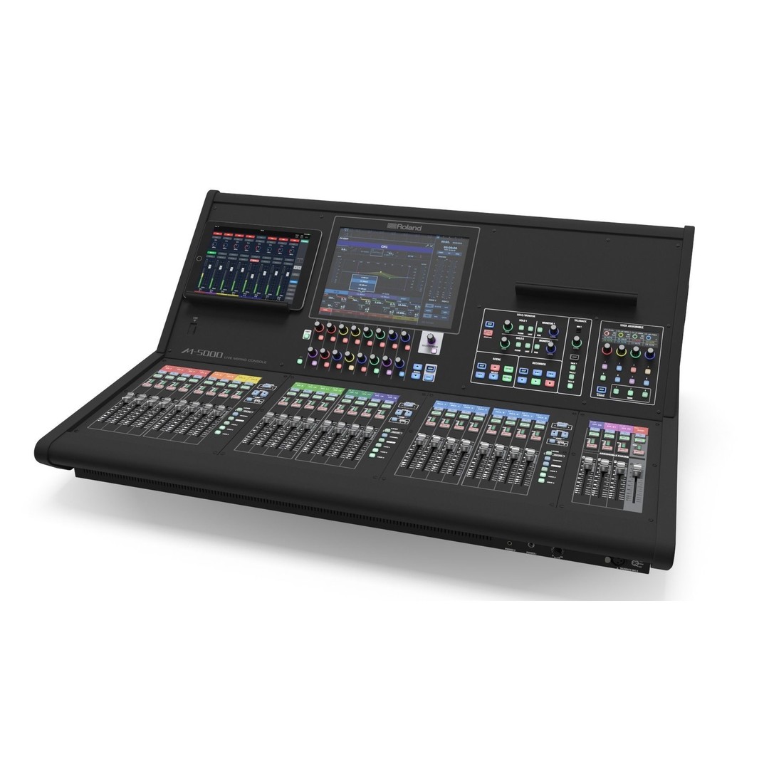 Roland M-5000 Mixing Console 3D Model – High Poly PBR Asset, FBX - View 11