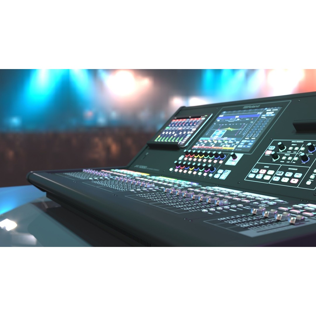 Roland M-5000 Mixing Console 3D Model – High Poly PBR Asset, FBX - View 2