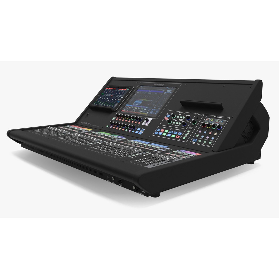 Roland M-5000 Mixing Console 3D Model – High Poly PBR Asset, FBX - View 6