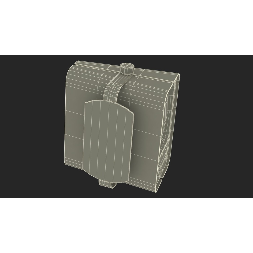Vintage DVK-2 Computer Monitor 3D Model – High Poly PBR Asset, FBX, OBJ - View 25