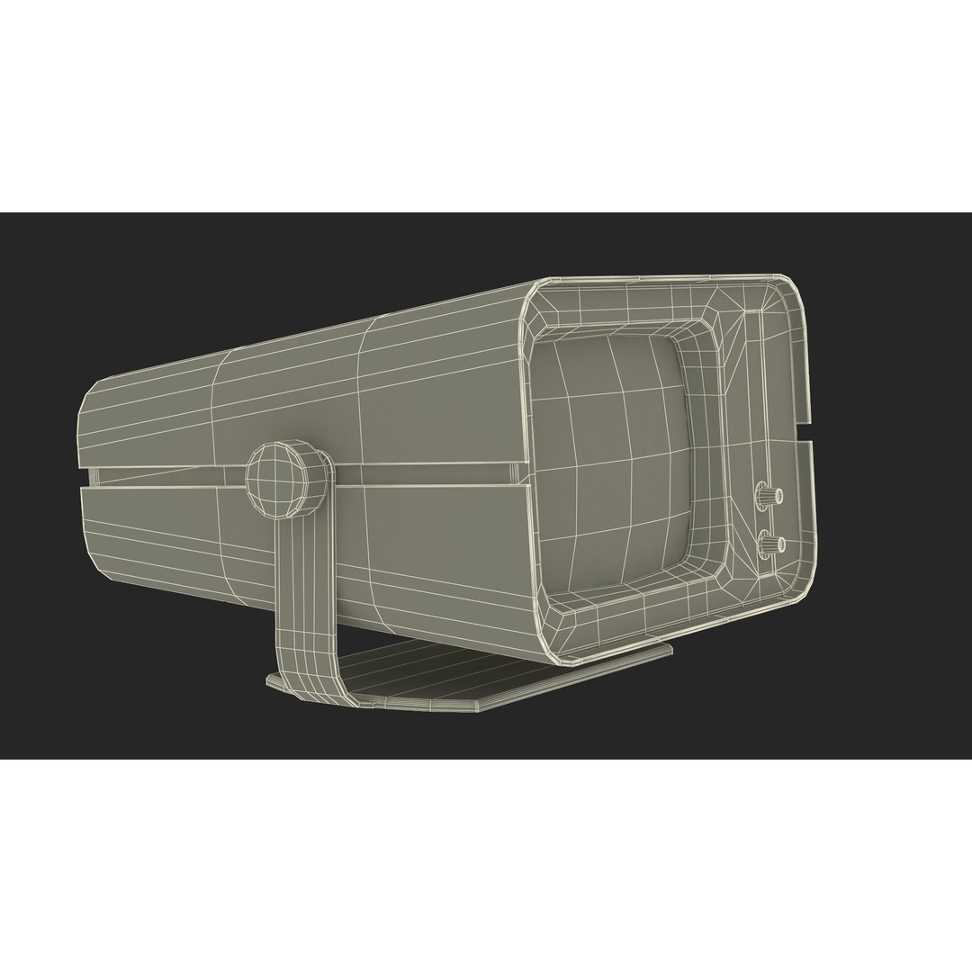 Vintage DVK-2 Computer Monitor 3D Model – High Poly PBR Asset, FBX, OBJ - View 26