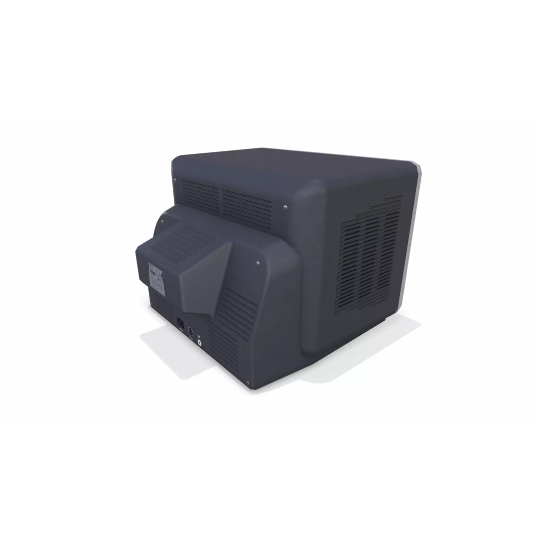 Retro Vintage CRT TV 3D Model – Low Poly PBR Game Asset, FBX - View 10