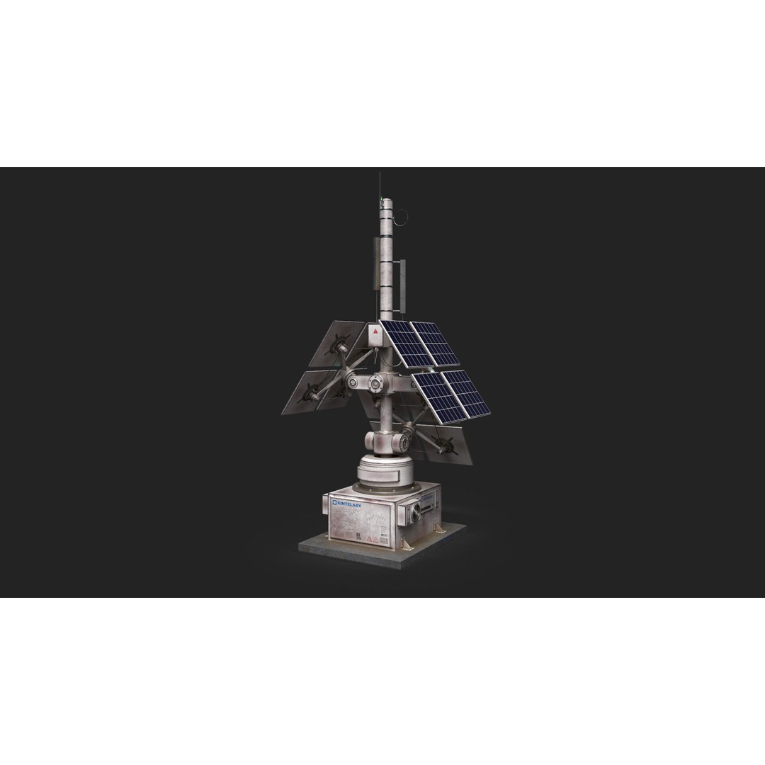 Solar Panels 3D Model – Low Poly PBR Asset with 8K Textures, FBX/OBJ - View 18