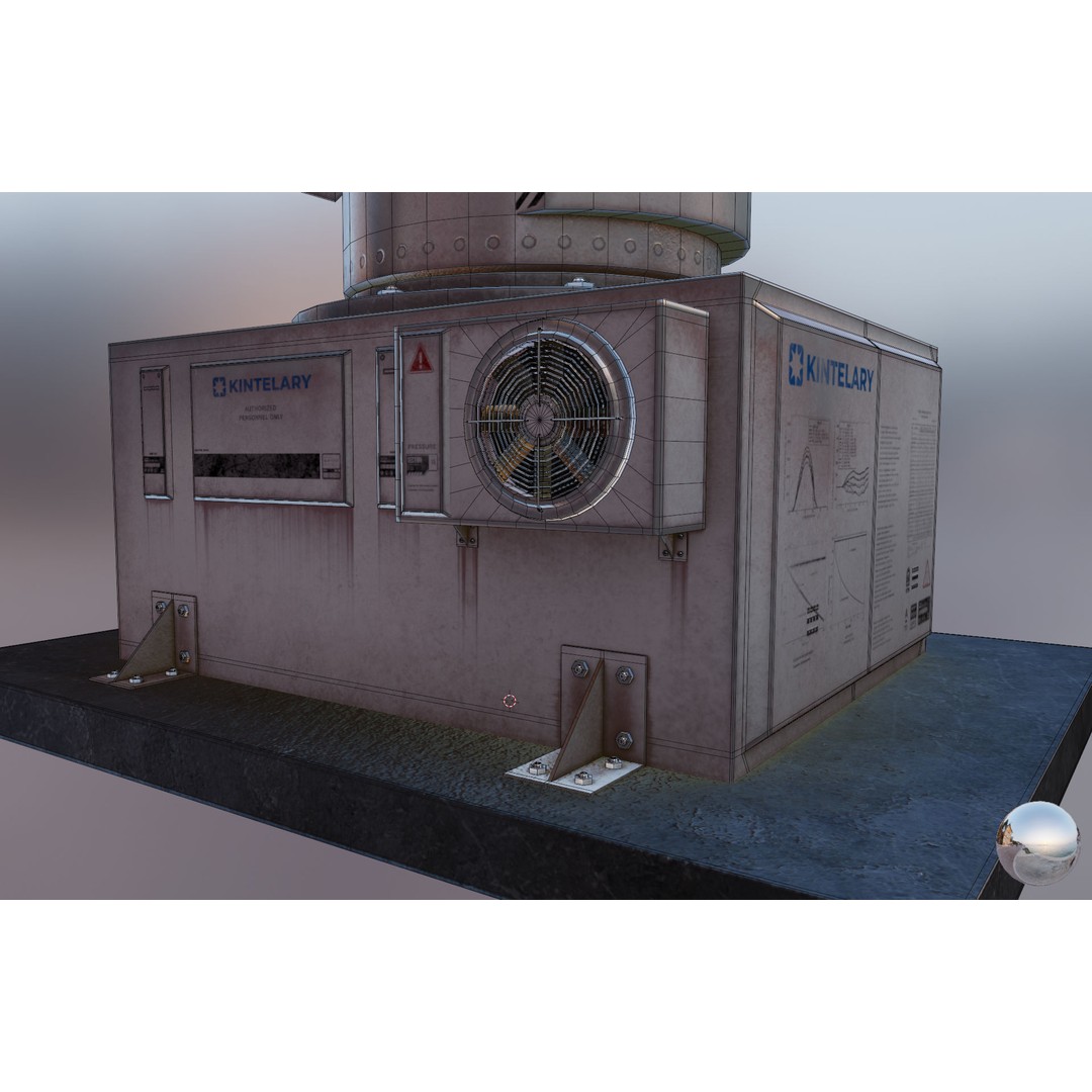 Solar Panels 3D Model – Low Poly PBR Asset with 8K Textures, FBX/OBJ - View 23