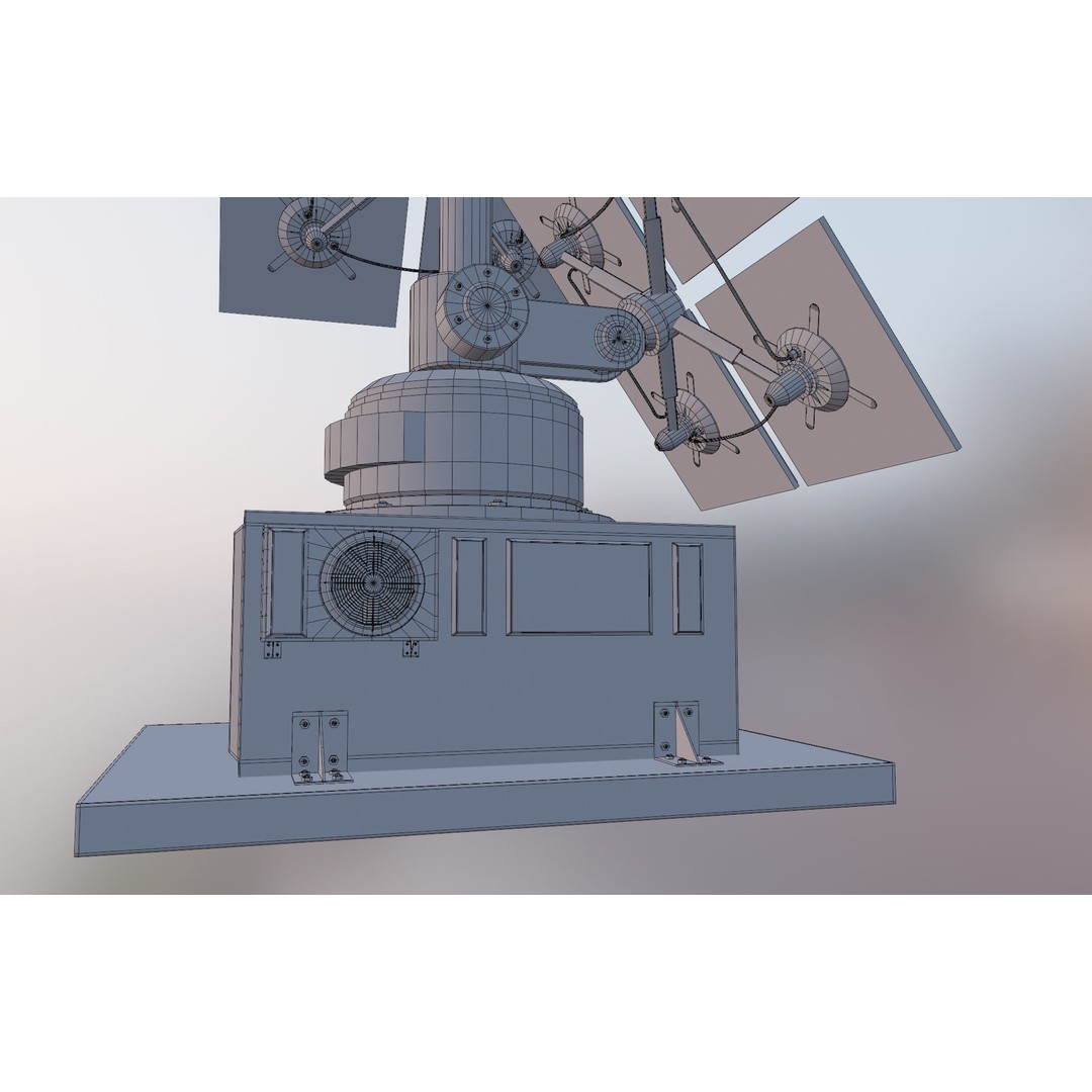 Solar Panels 3D Model – Low Poly PBR Asset with 8K Textures, FBX/OBJ - View 49
