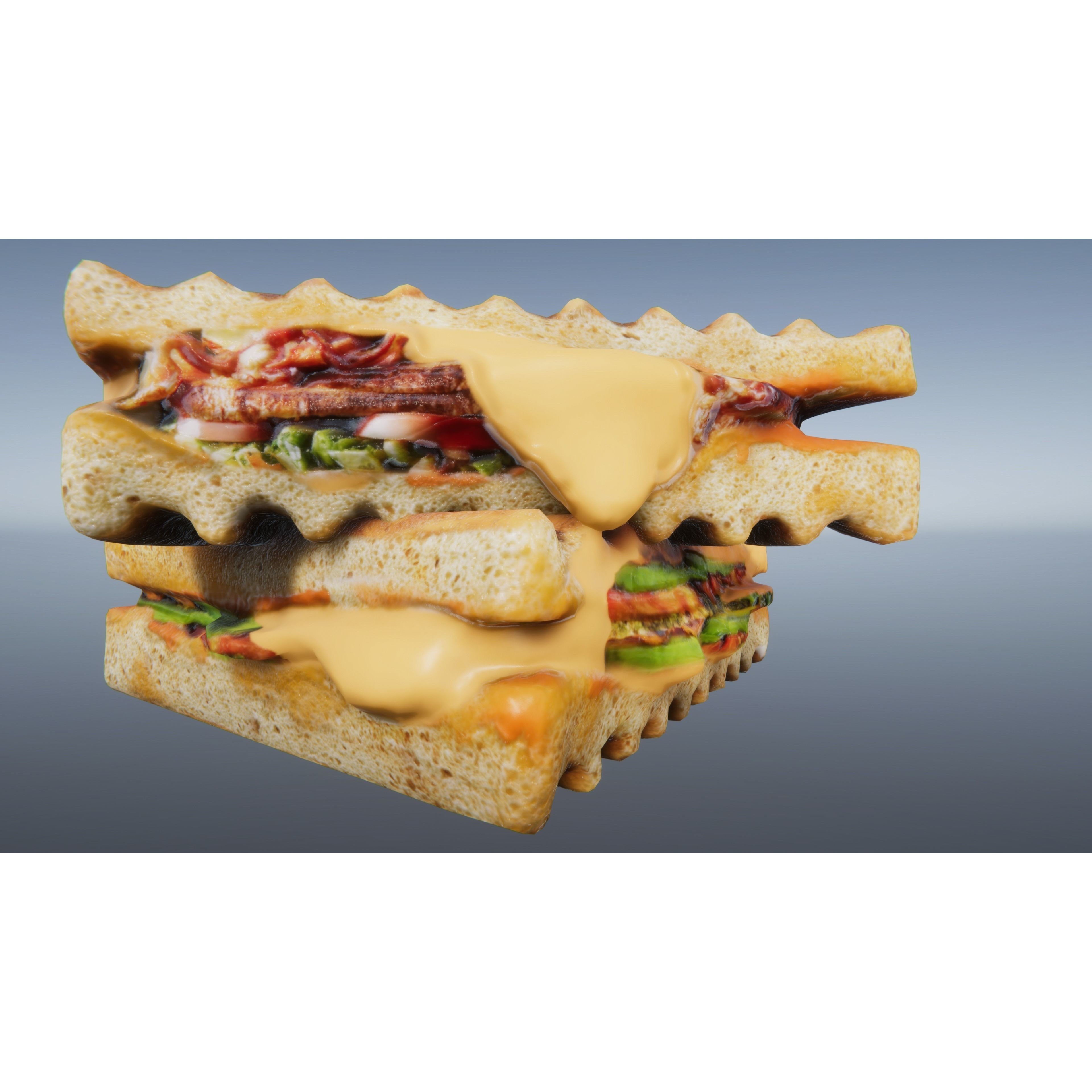 Fast Food Bundle - Low-Poly Game-Ready 3D Model - View 10