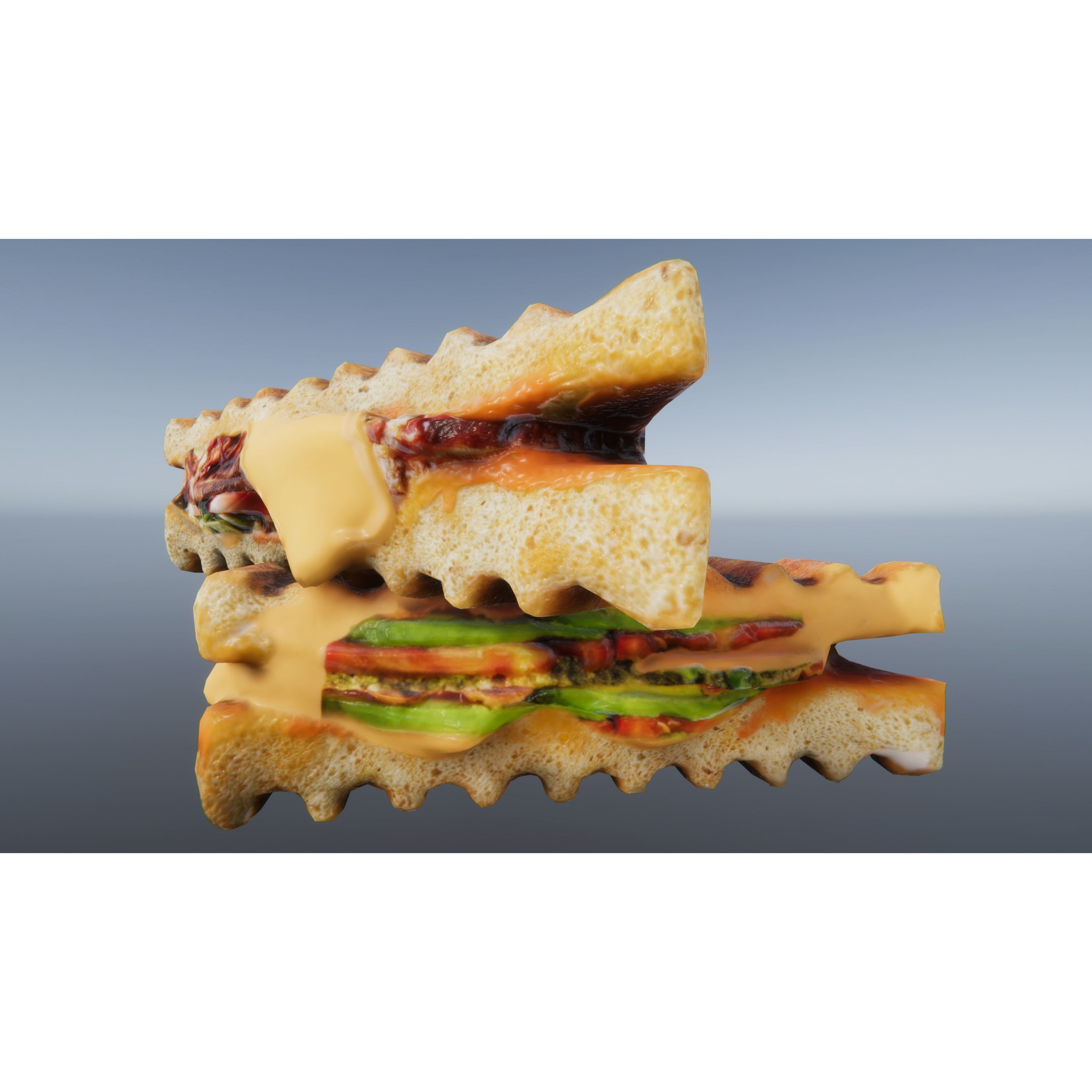 Fast Food Bundle - Low-Poly Game-Ready 3D Model - View 11