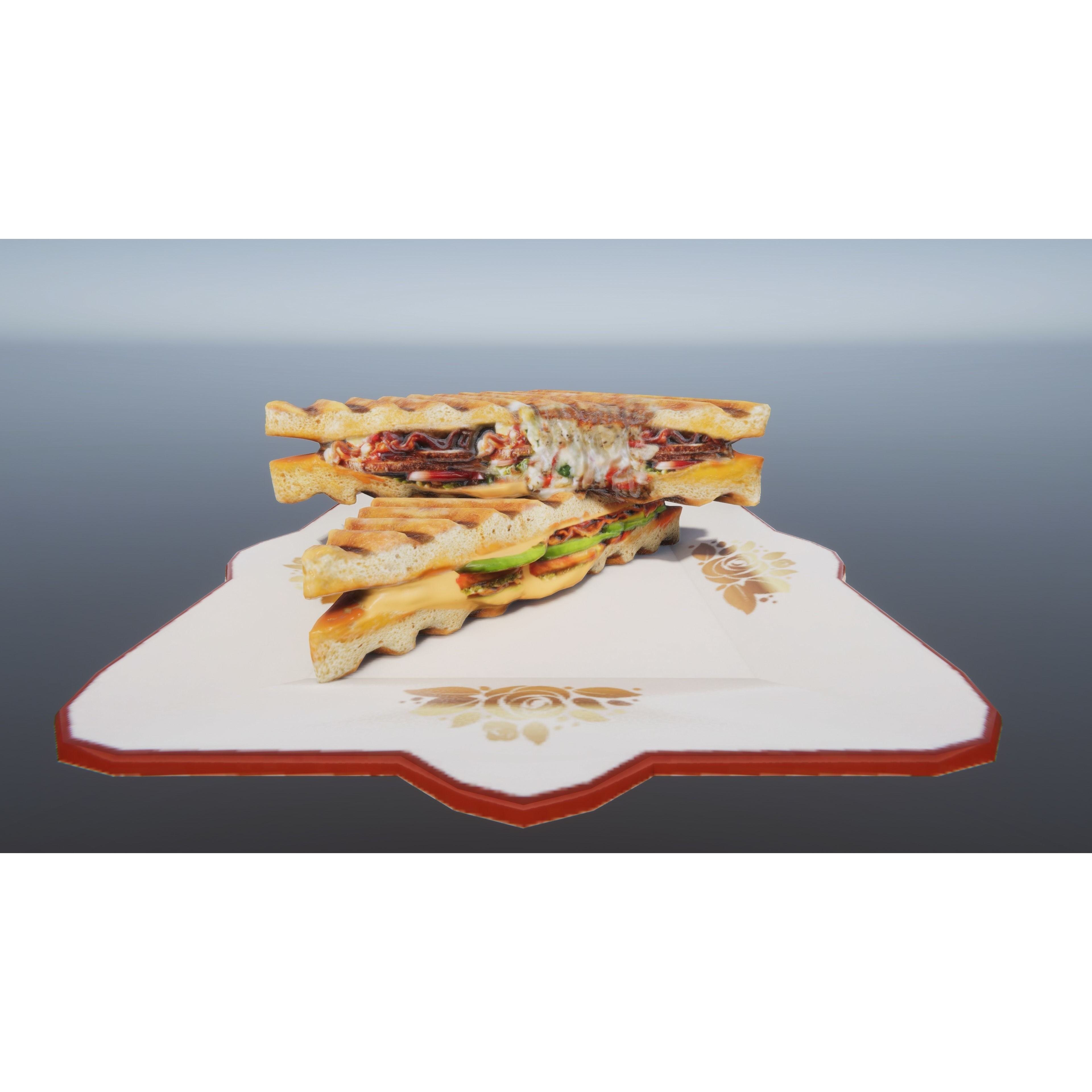 Fast Food Bundle - Low-Poly Game-Ready 3D Model - View 22