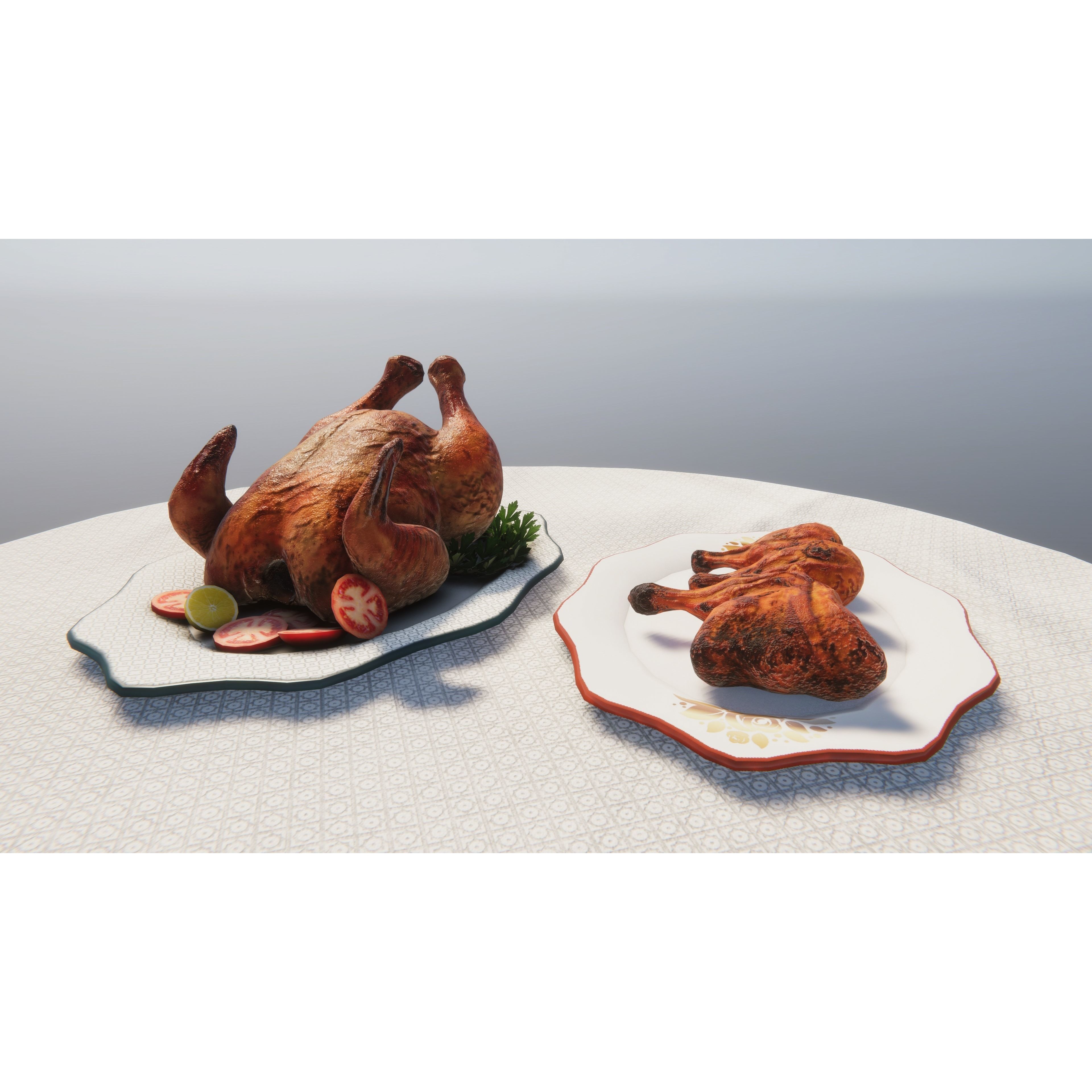 Fast Food Bundle - Low-Poly Game-Ready 3D Model - View 28