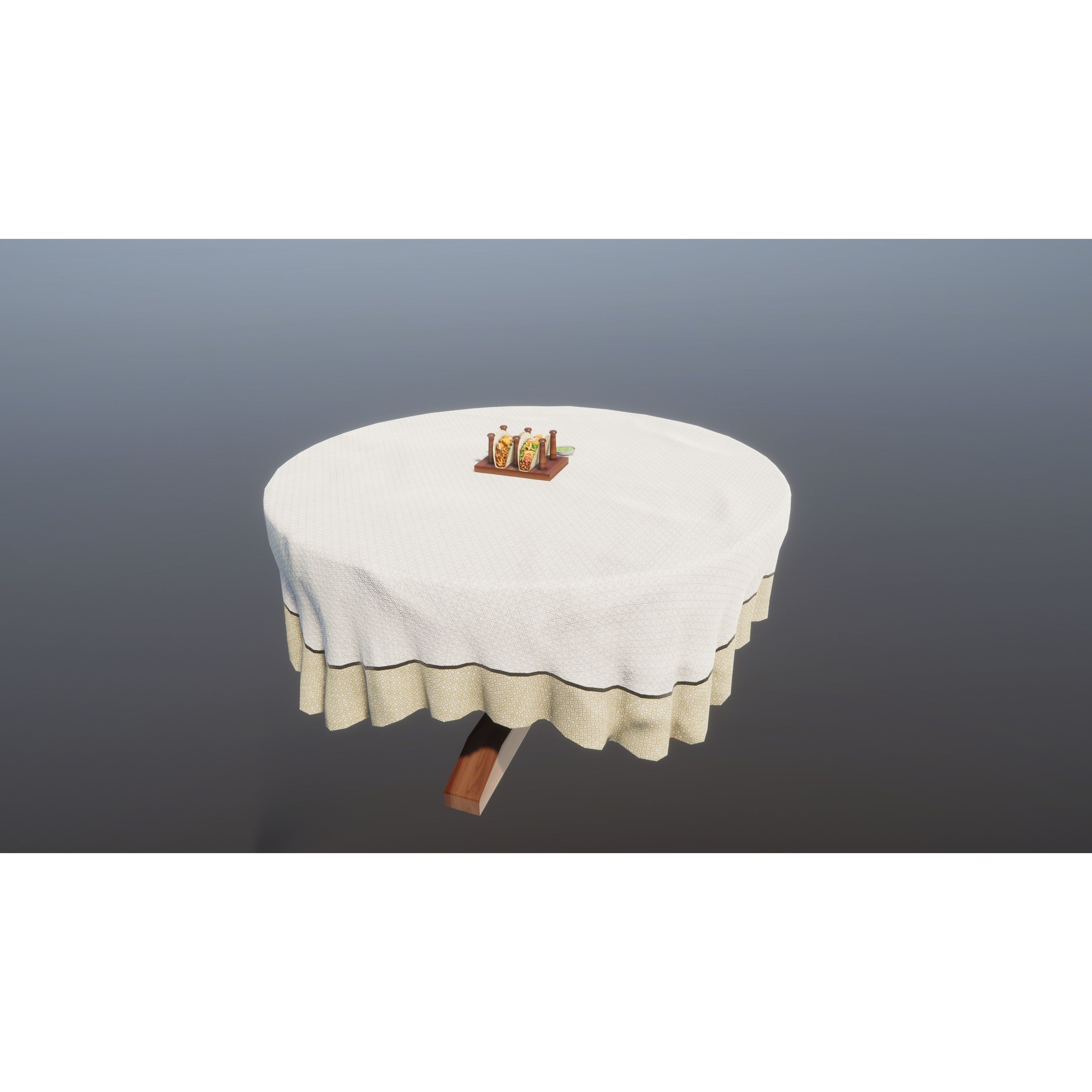 Fast Food Bundle - Low-Poly Game-Ready 3D Model - View 29