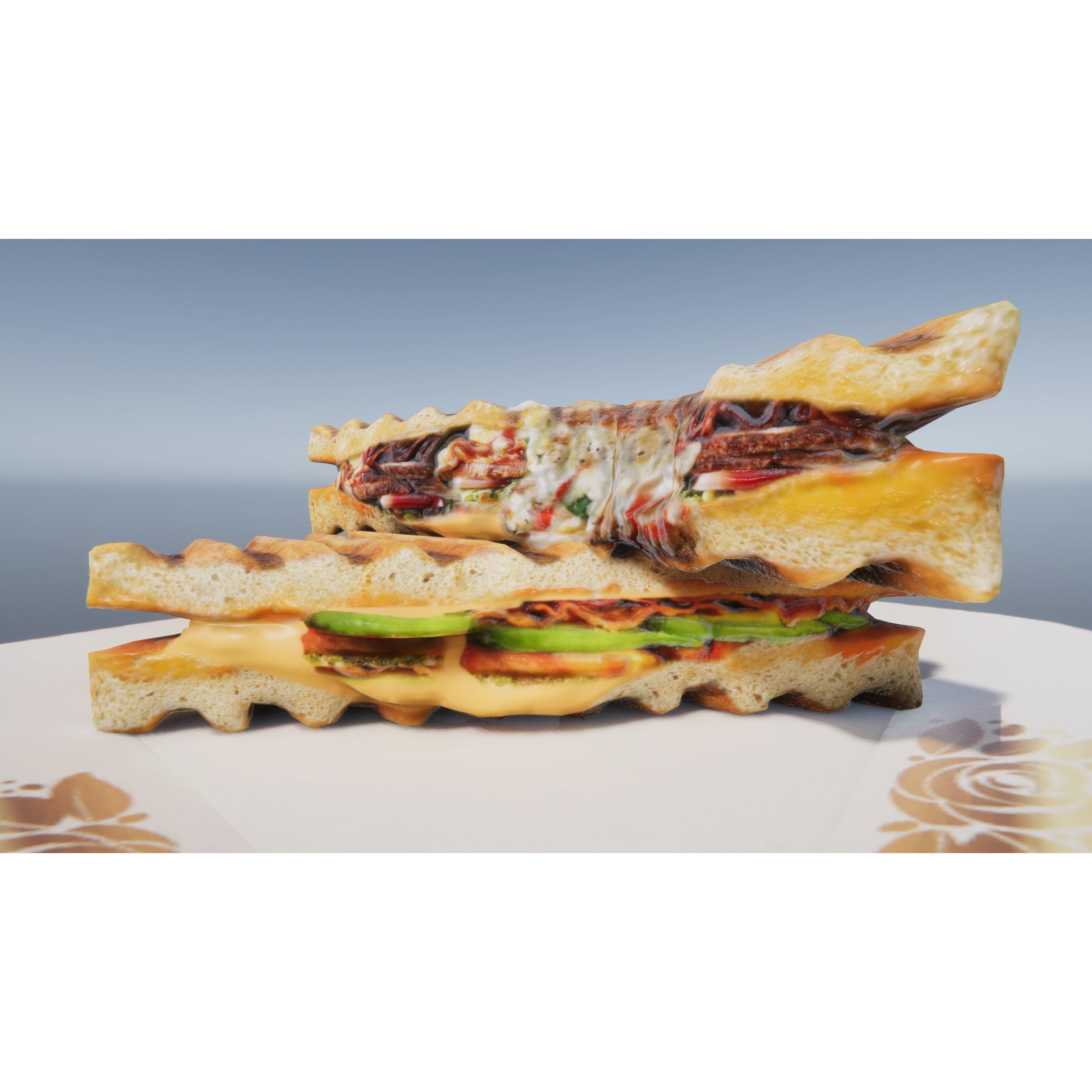 Fast Food Bundle - Low-Poly Game-Ready 3D Model - View 3