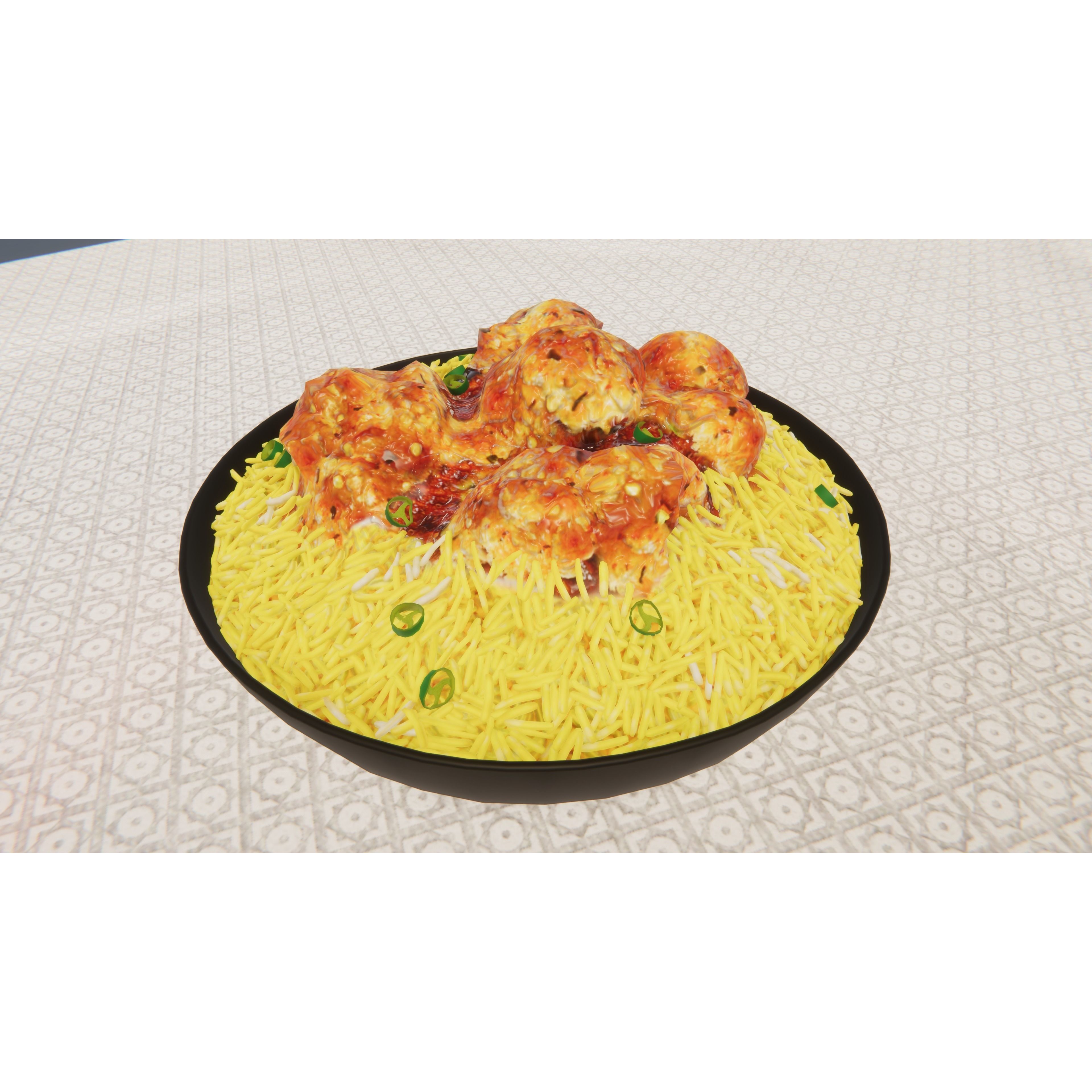 Fast Food Bundle - Low-Poly Game-Ready 3D Model - View 37