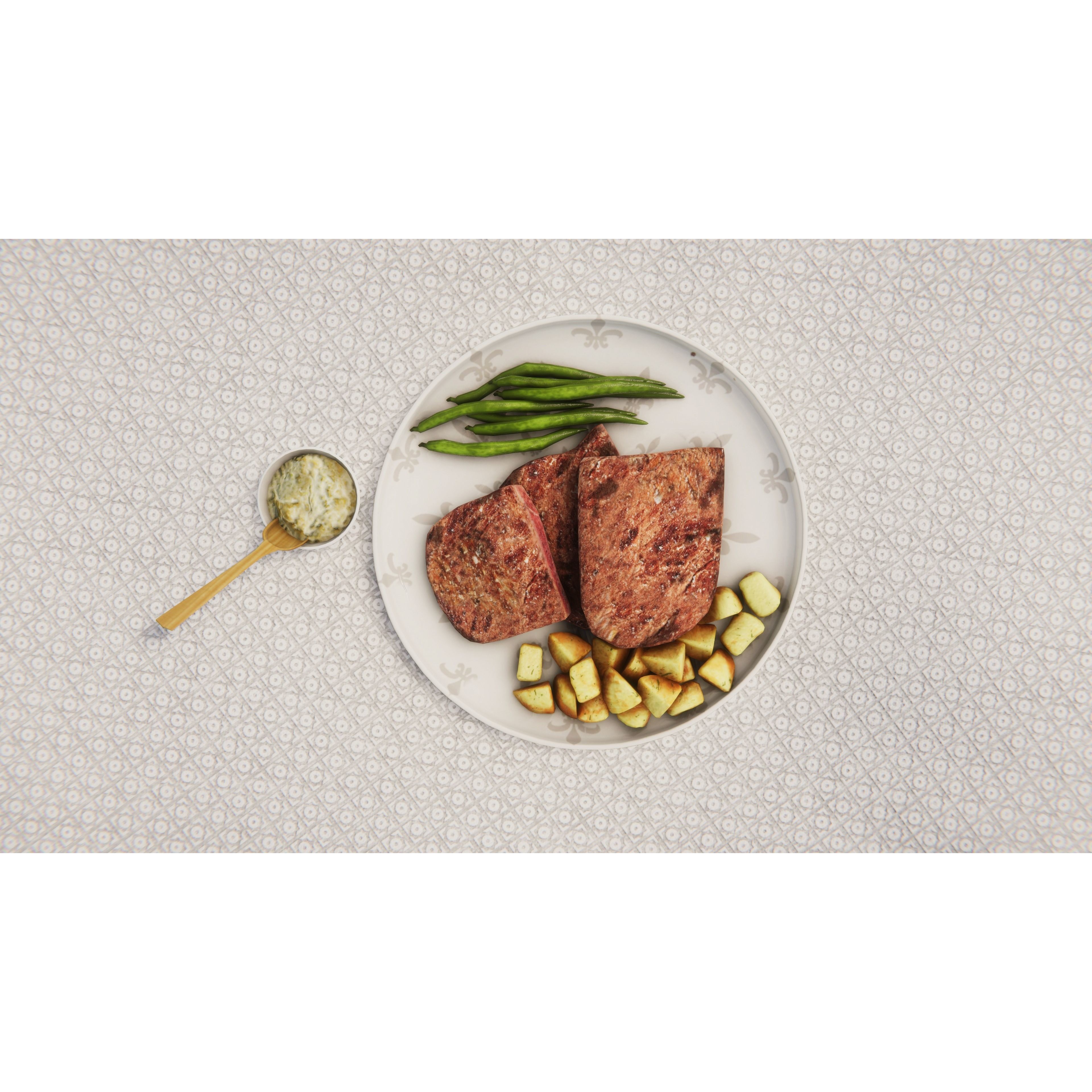 Fast Food Bundle - Low-Poly Game-Ready 3D Model - View 44