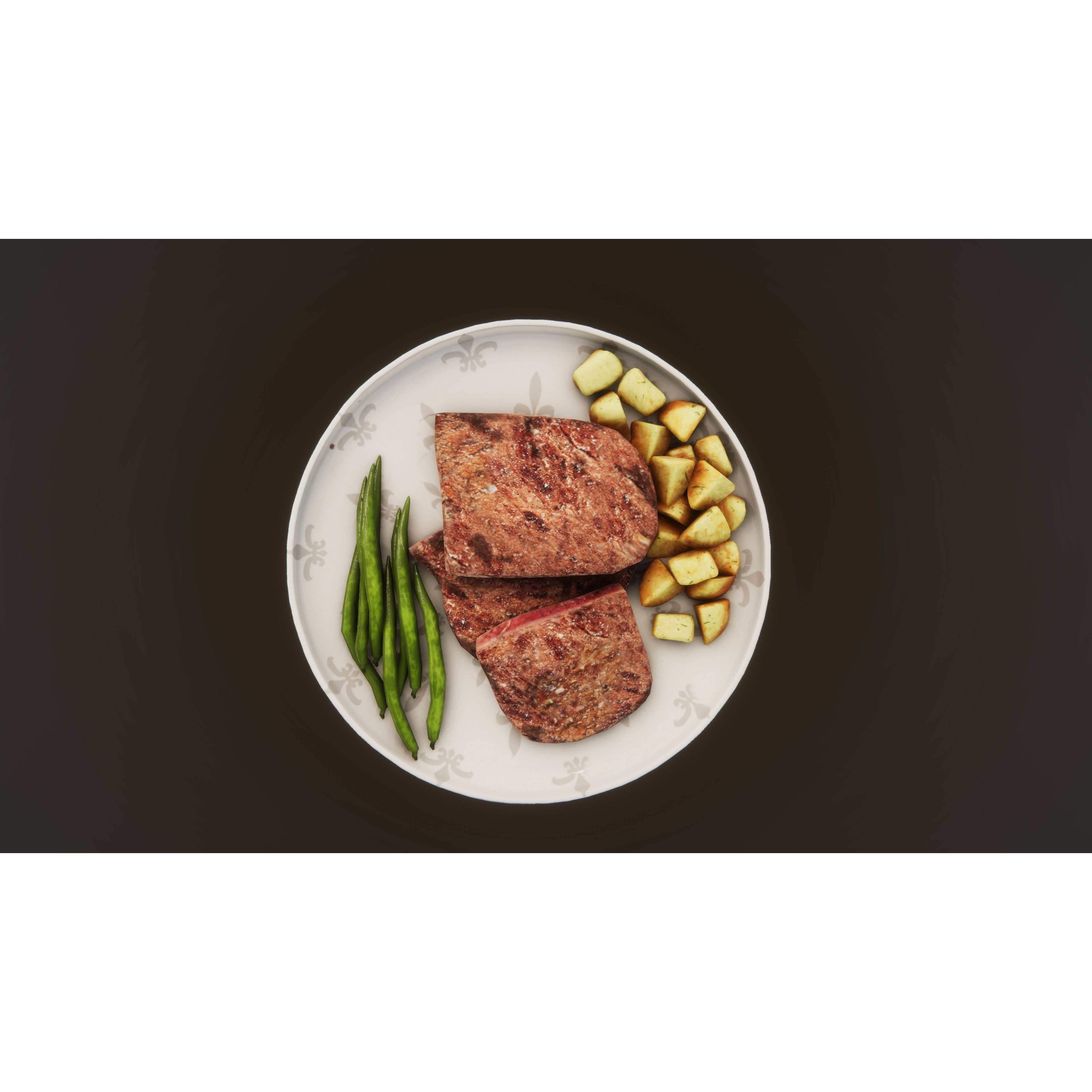 Fast Food Bundle - Low-Poly Game-Ready 3D Model - View 47