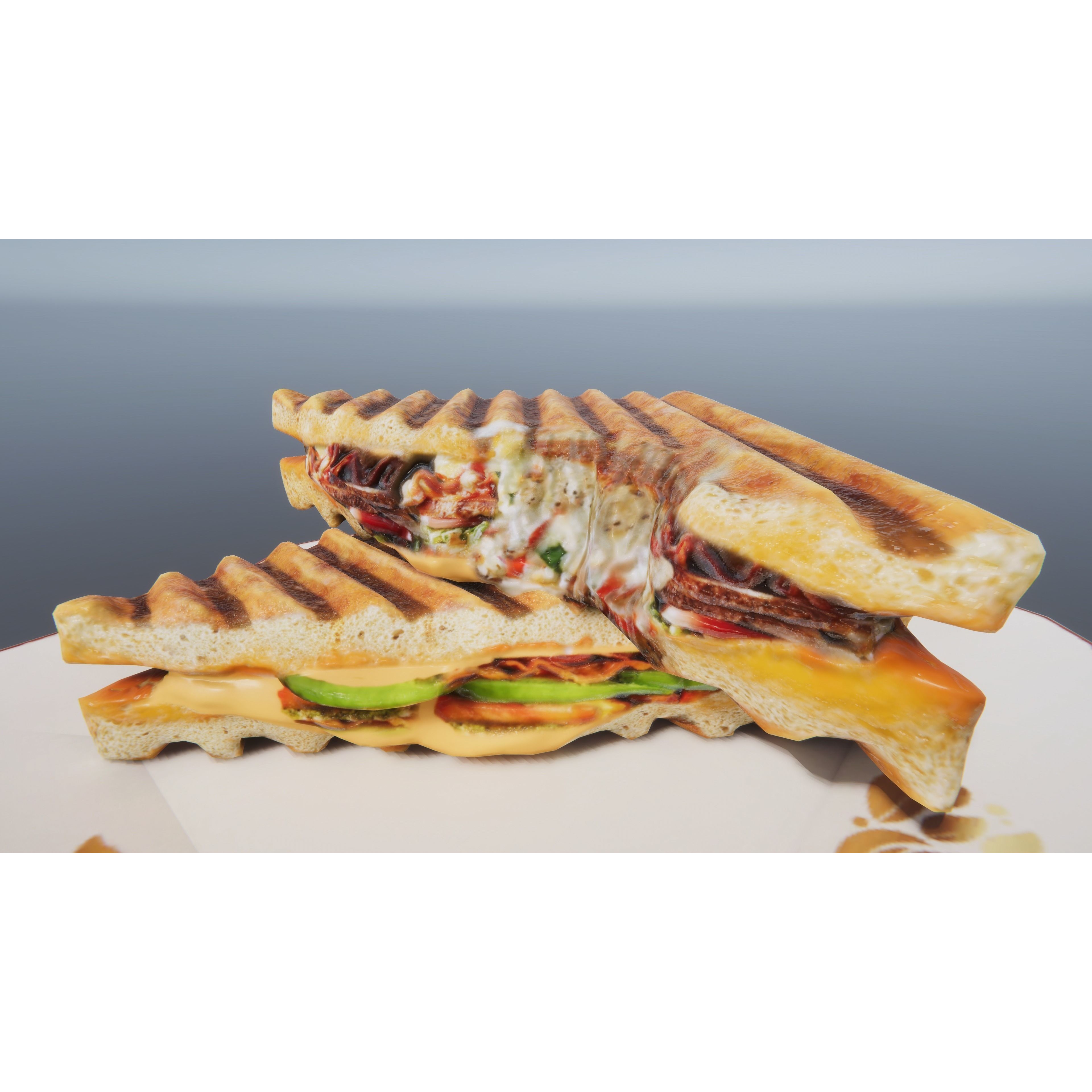 Fast Food Bundle - Low-Poly Game-Ready 3D Model - View 5